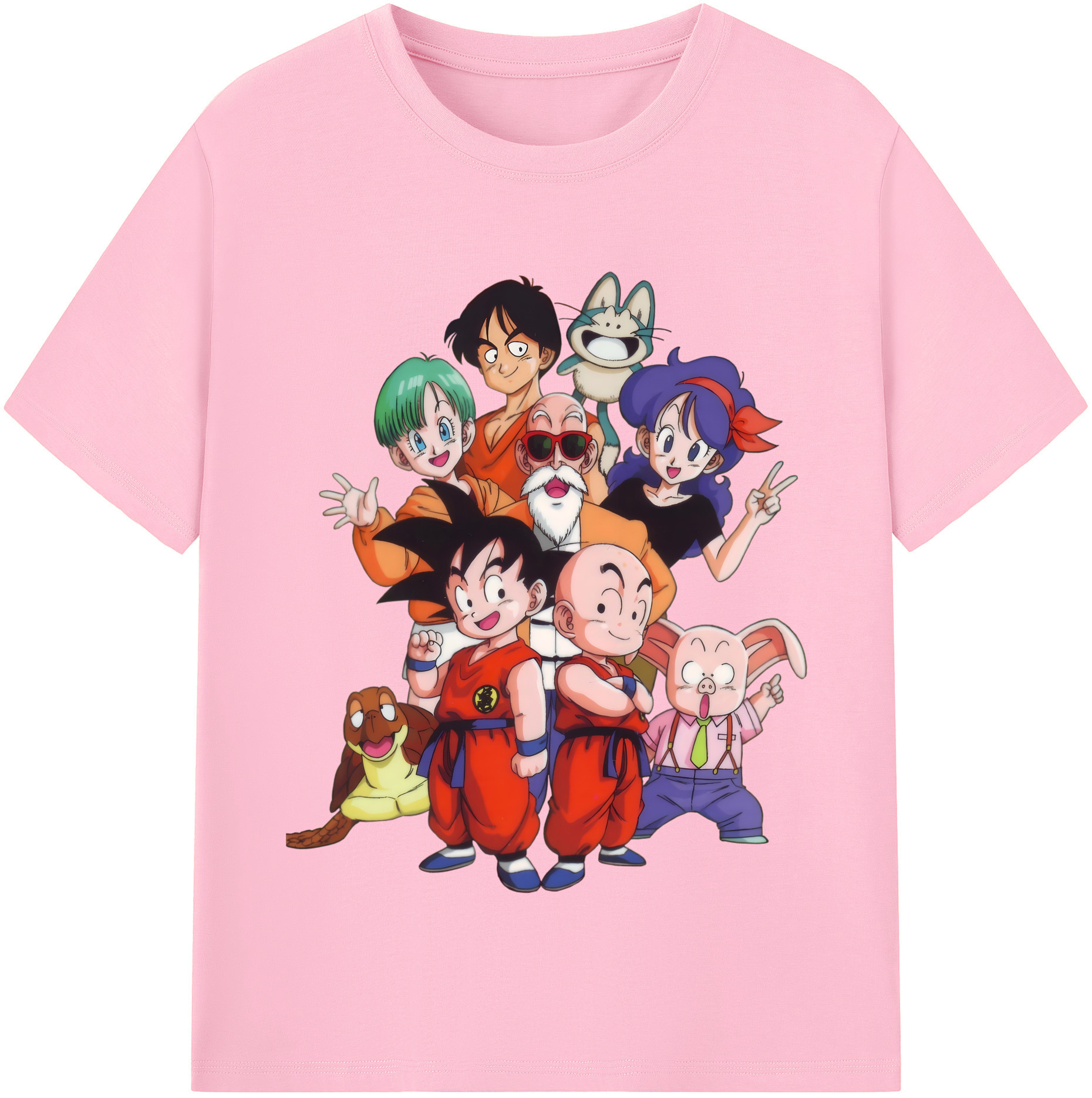 （画像用） ドラゴンボール DRAGON BALL 綿100％半袖Tシャツ（フロントプリント）