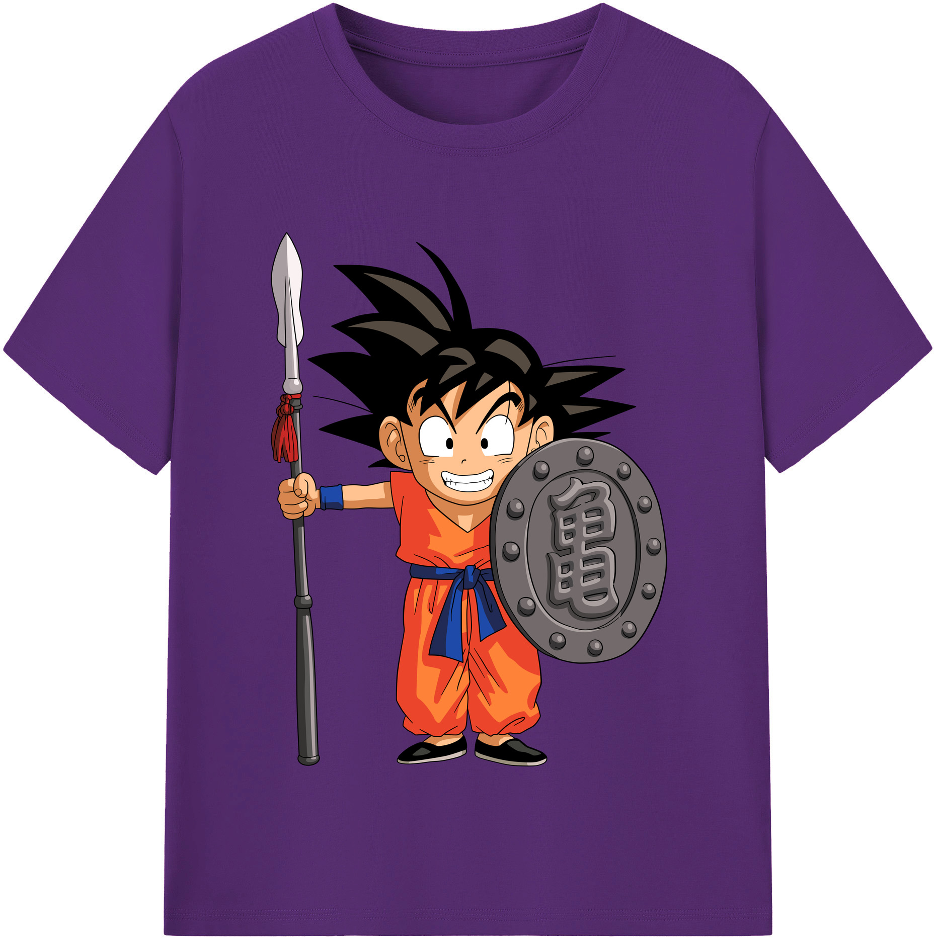（画像用） ドラゴンボール 孫悟空（そん ごくう）Son Goku カカロット DRAGON BALL Kakarotto 綿100％半袖Tシャツ（フロントプリント）