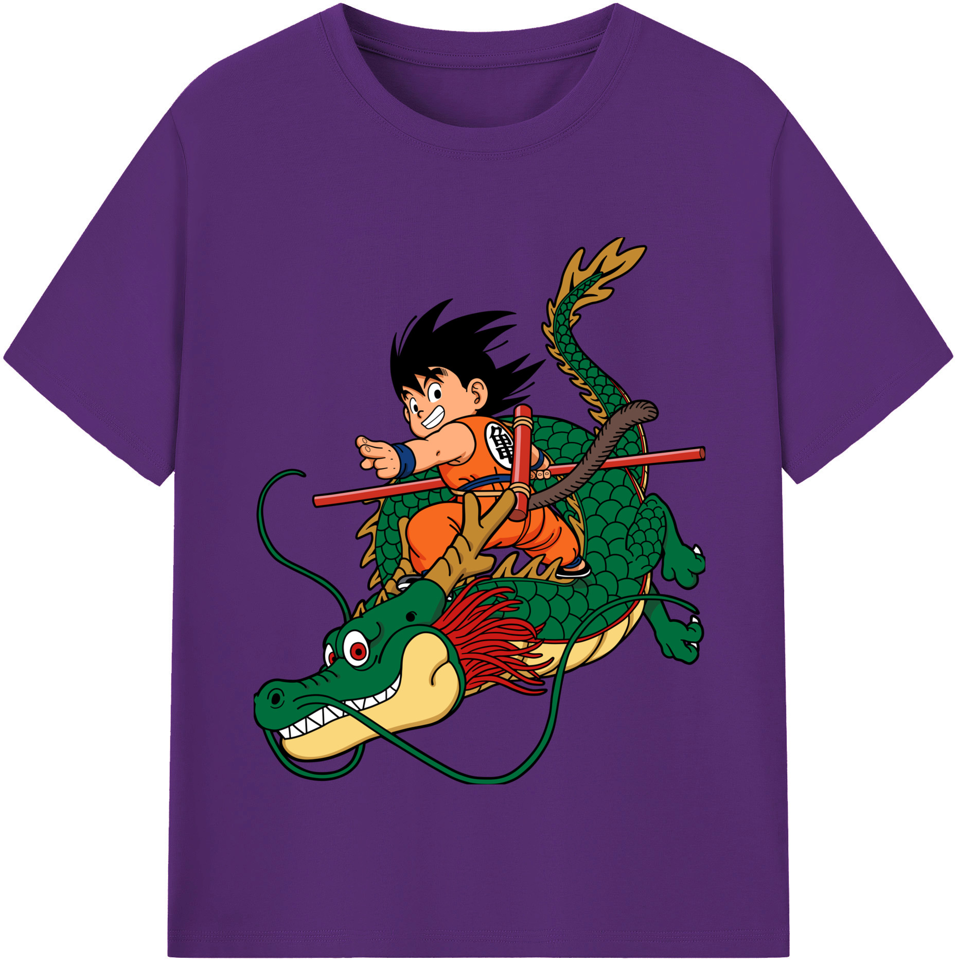 （画像用） ドラゴンボール 孫悟空（そん ごくう）Son Goku カカロット DRAGON BALL Kakarotto 綿100％半袖Tシャツ（フロントプリント）