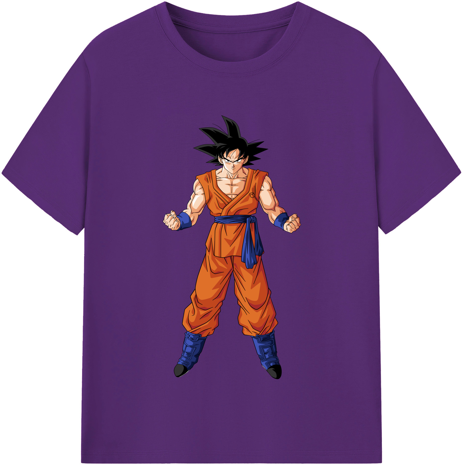 （画像用） ドラゴンボール 孫悟空（そん ごくう）Son Goku カカロット DRAGON BALL Kakarotto 綿100％半袖Tシャツ（フロントプリント）