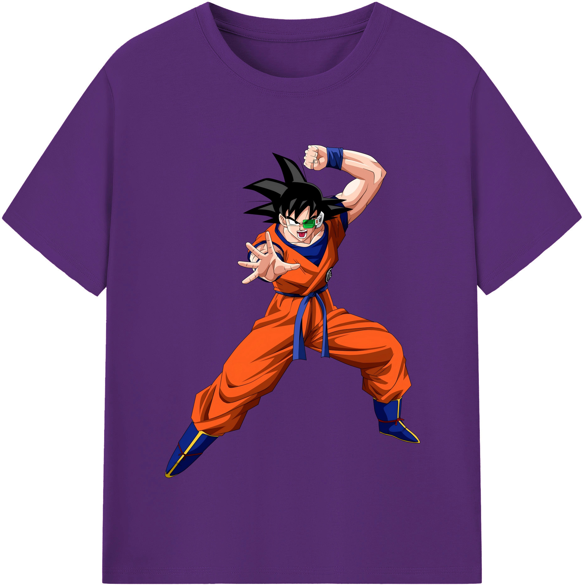 （画像用） ドラゴンボール 孫悟空（そん ごくう）Son Goku カカロット DRAGON BALL Kakarotto 綿100％半袖Tシャツ（フロントプリント）