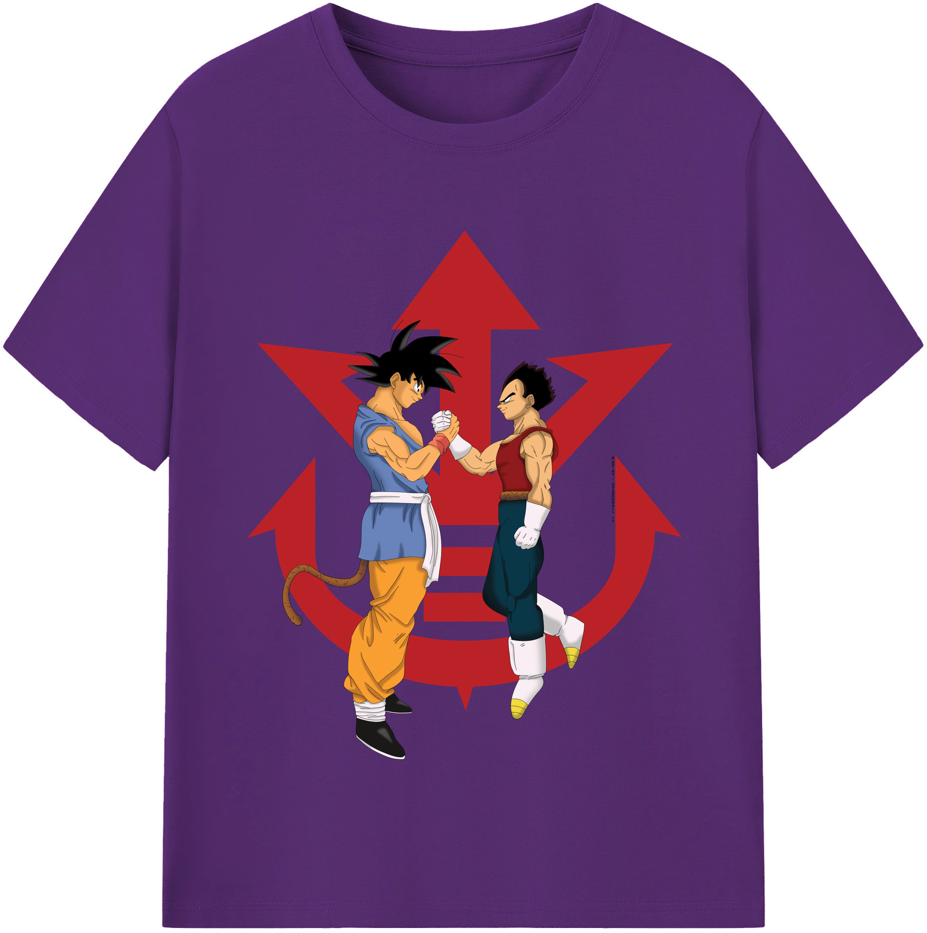 （画像用） ドラゴンボール 孫悟空（そん ごくう）Son Goku カカロット DRAGON BALL Kakarotto 綿100％半袖Tシャツ（フロントプリント）
