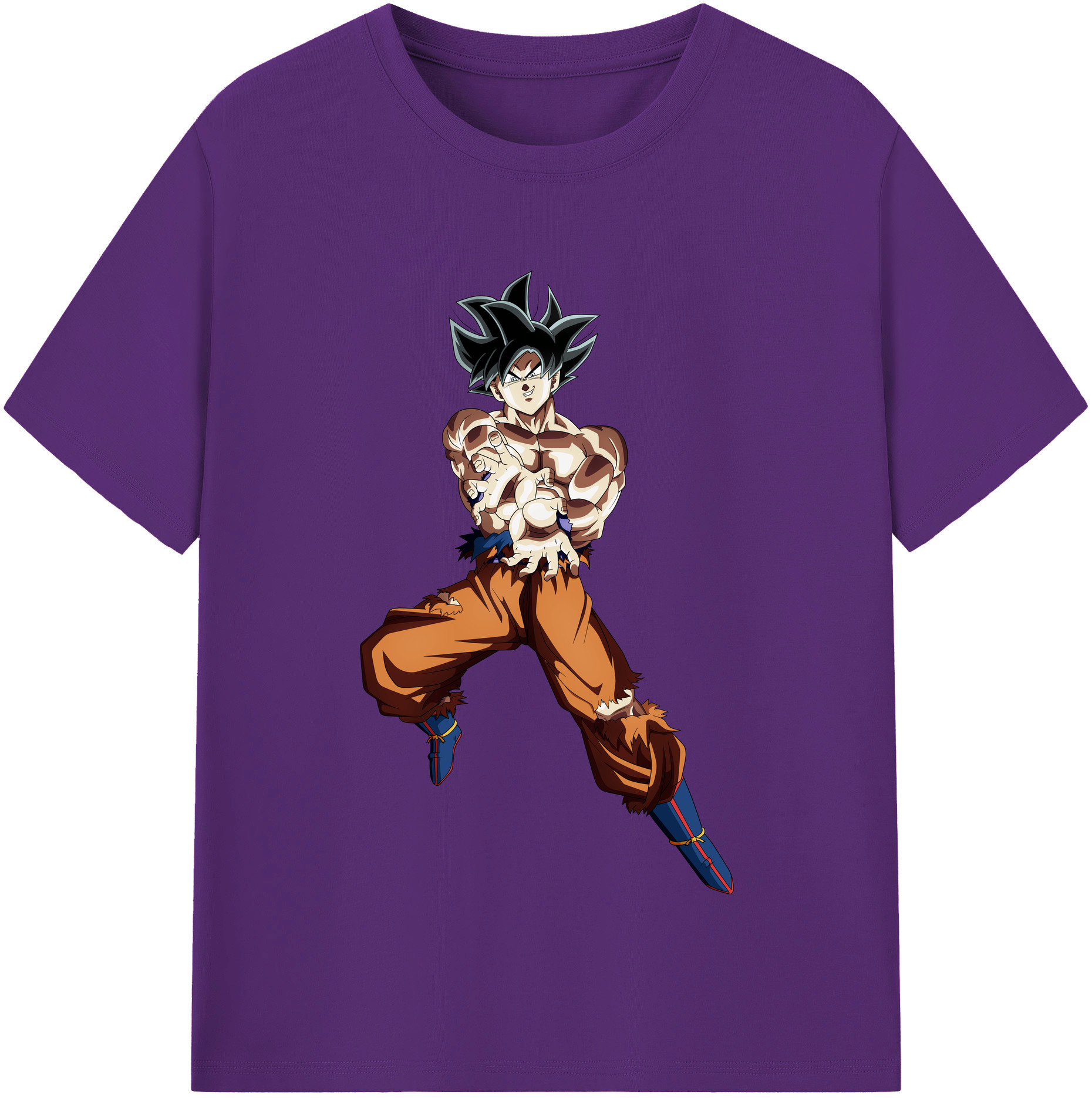 （画像用） ドラゴンボール 孫悟空（そん ごくう）Son Goku カカロット DRAGON BALL Kakarotto 綿100％半袖Tシャツ（フロントプリント）