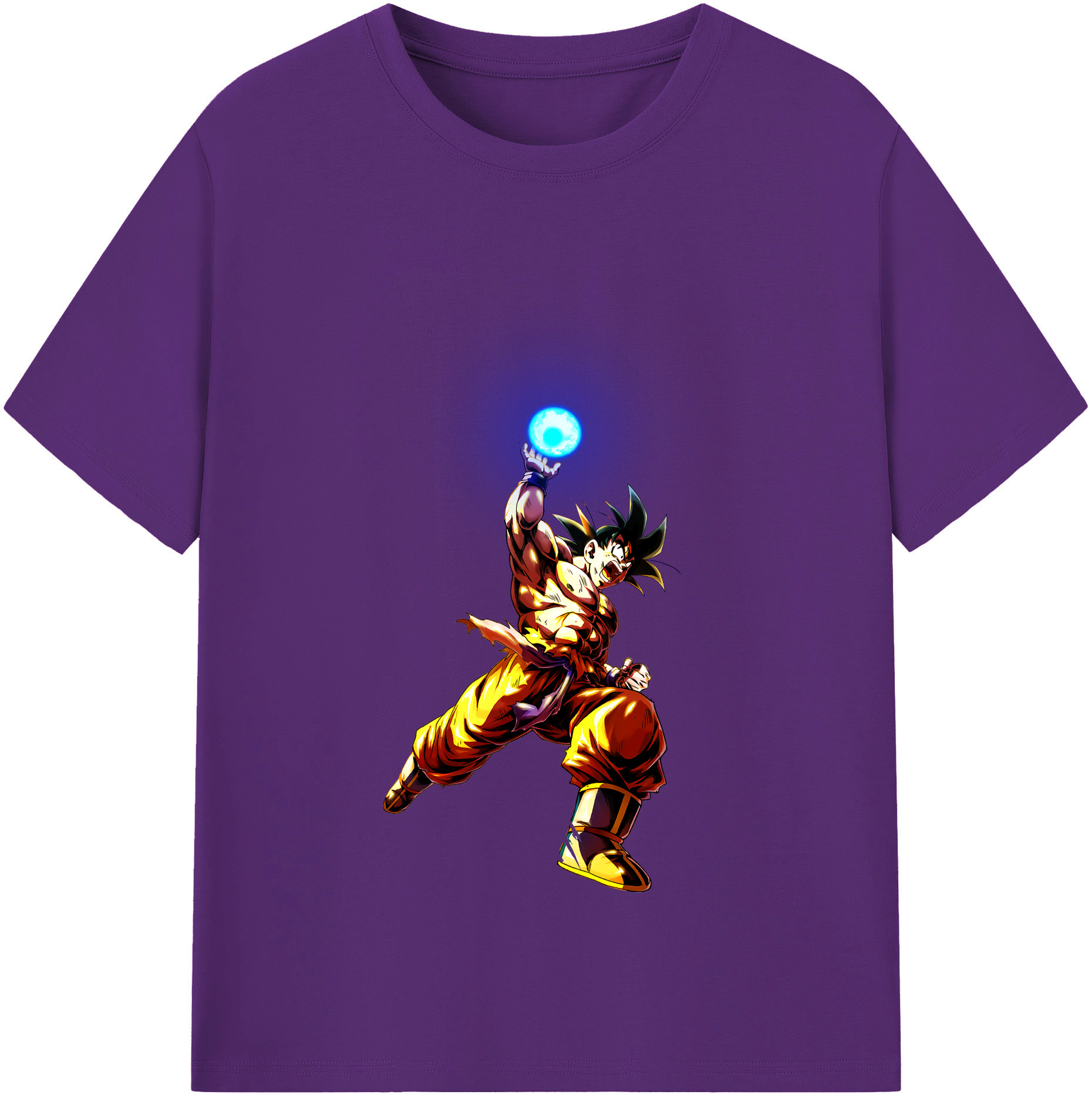（画像用） ドラゴンボール 孫悟空（そん ごくう）Son Goku カカロット DRAGON BALL Kakarotto 綿100％半袖Tシャツ（フロントプリント）
