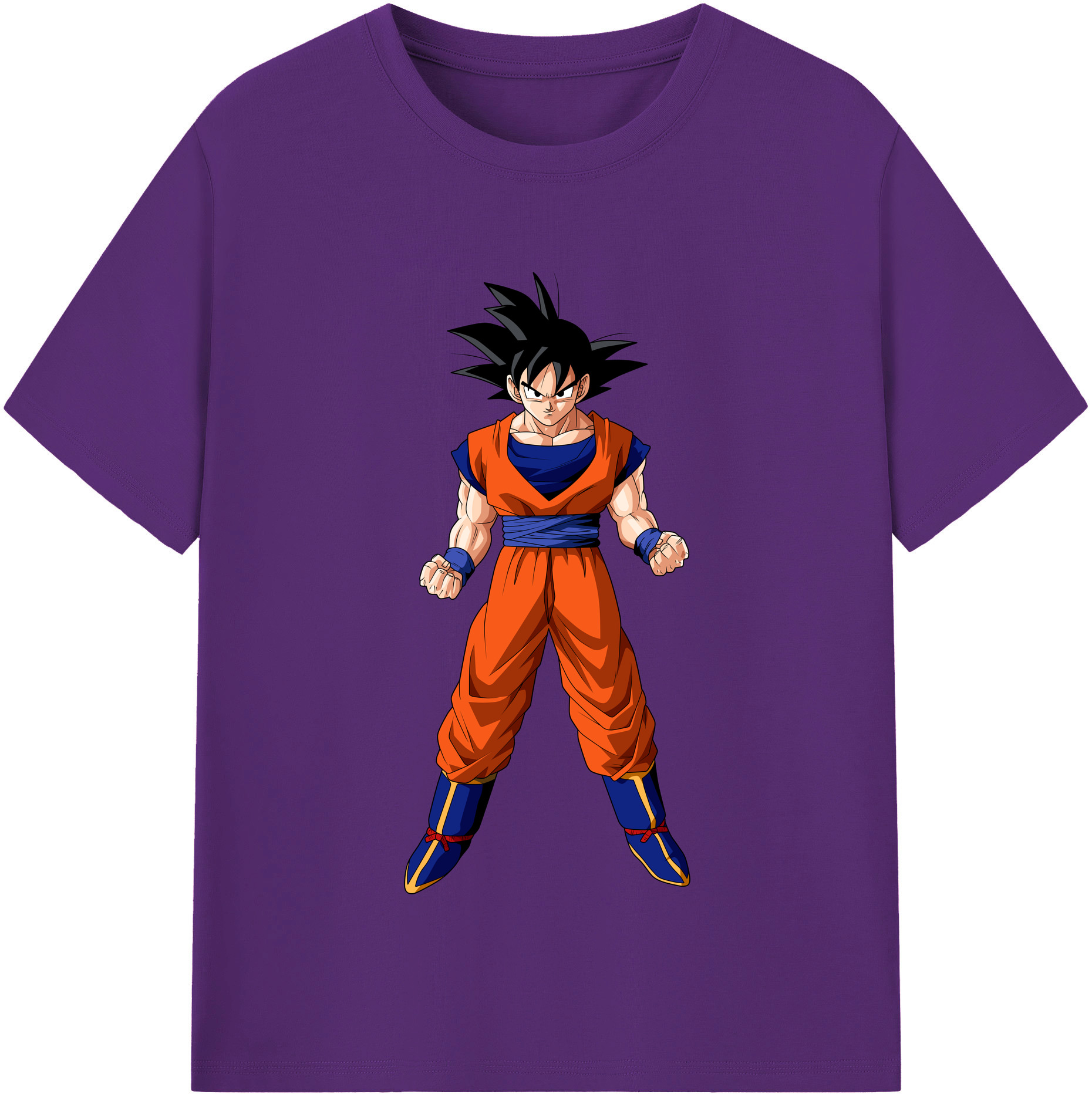 （画像用） ドラゴンボール 孫悟空（そん ごくう）Son Goku カカロット DRAGON BALL Kakarotto 綿100％半袖Tシャツ（フロントプリント）