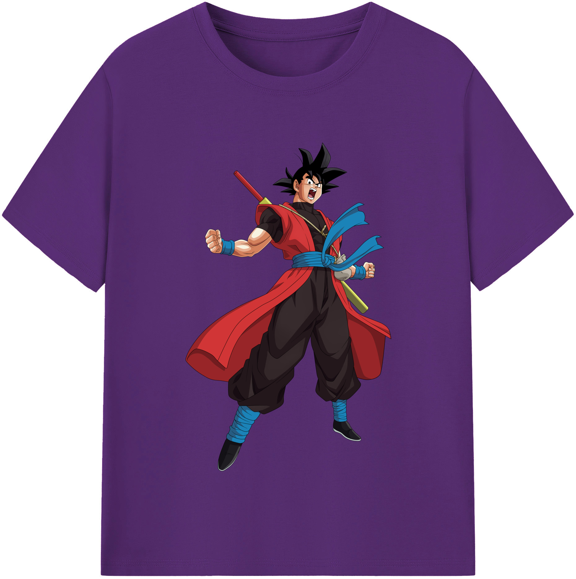 （画像用） ドラゴンボール 孫悟空（そん ごくう）Son Goku カカロット DRAGON BALL Kakarotto 綿100％半袖Tシャツ（フロントプリント）