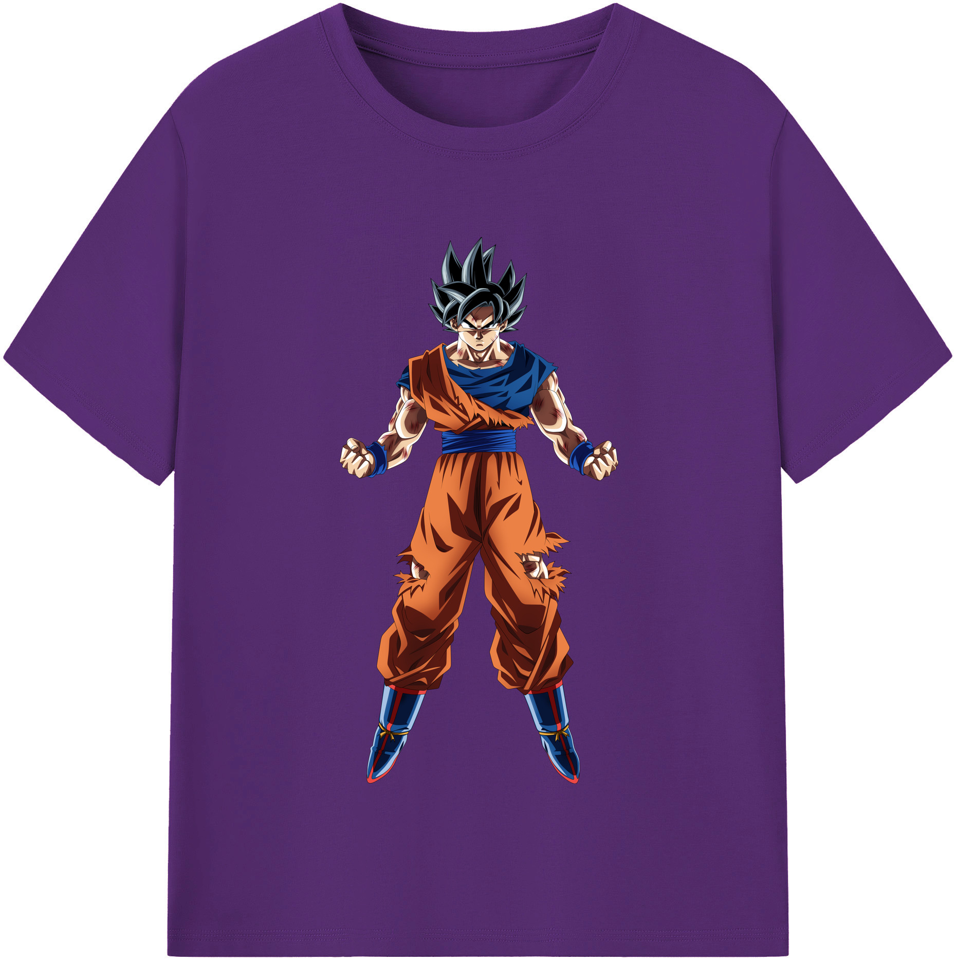 （画像用） ドラゴンボール 孫悟空（そん ごくう）Son Goku カカロット DRAGON BALL Kakarotto 綿100％半袖Tシャツ（フロントプリント）