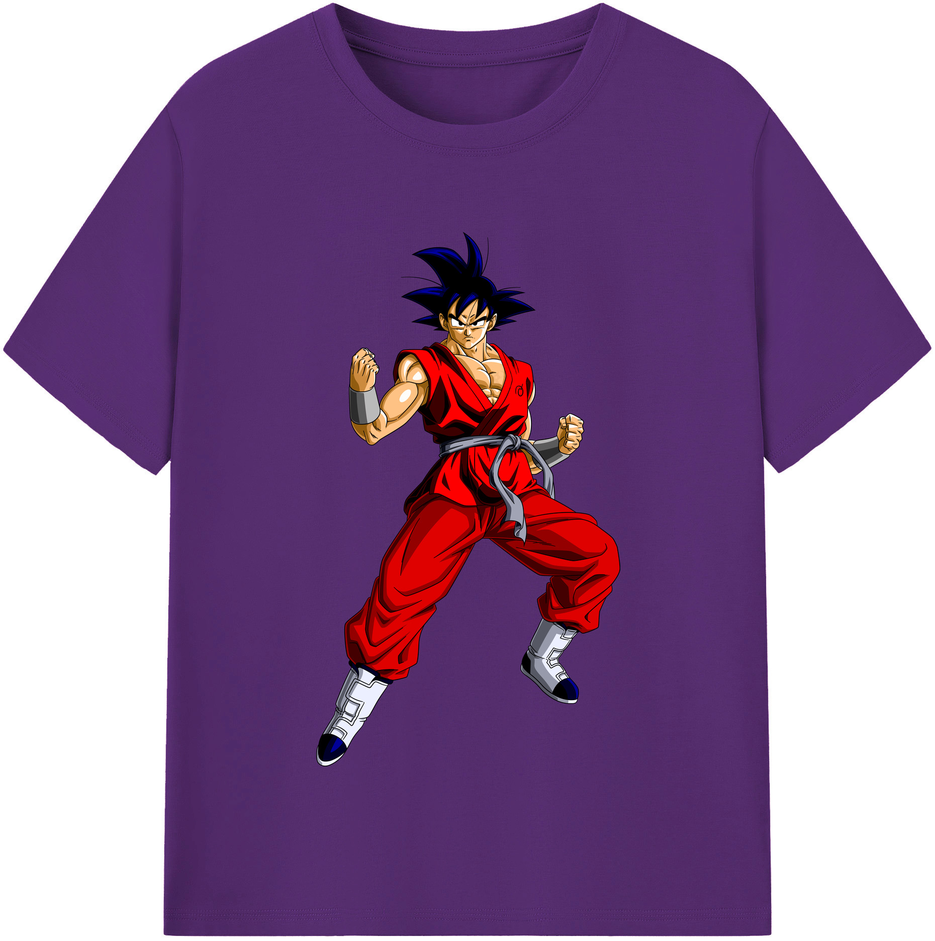 （画像用） ドラゴンボール 孫悟空（そん ごくう）Son Goku カカロット DRAGON BALL Kakarotto 綿100％半袖Tシャツ（フロントプリント）