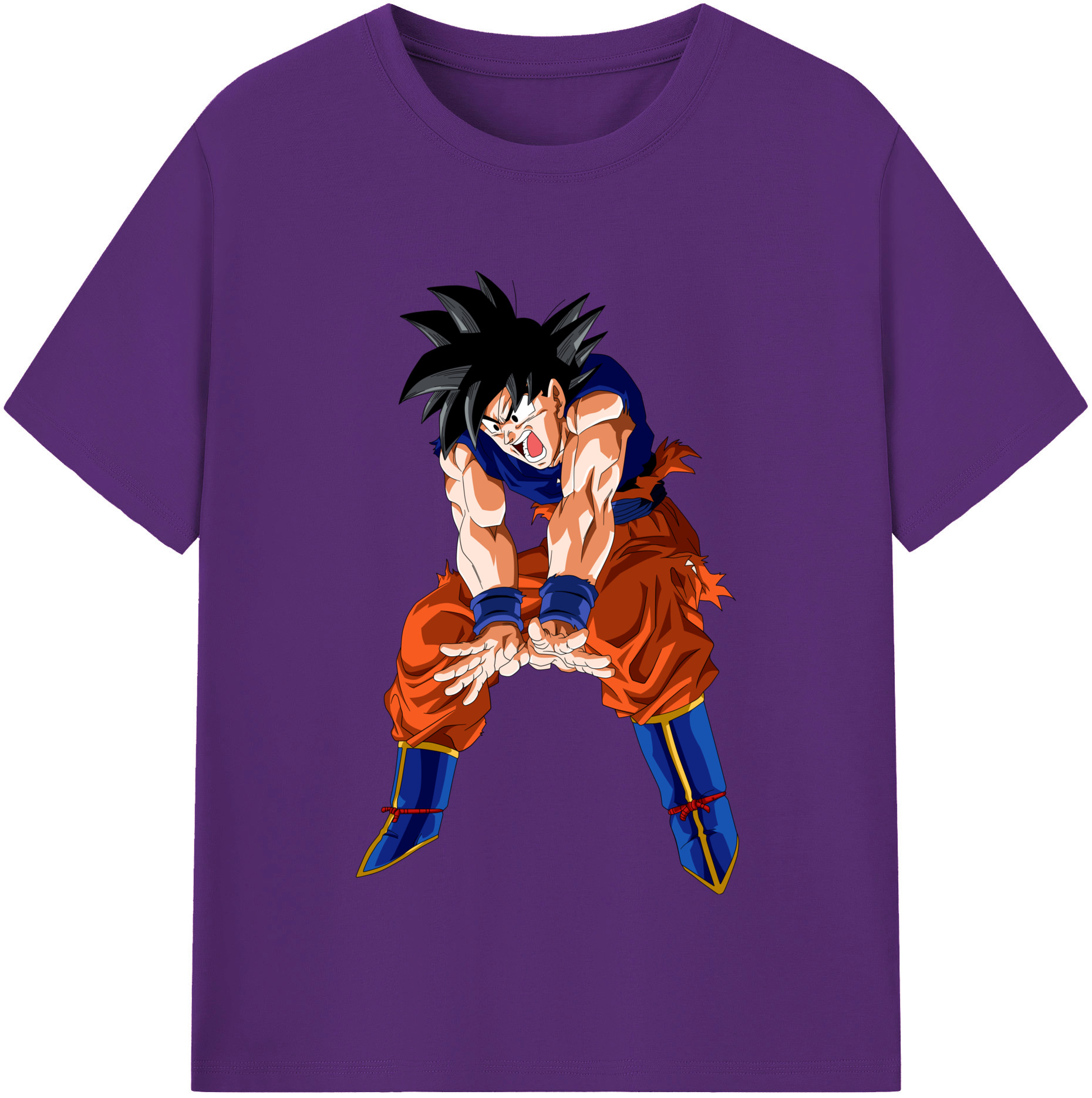 （画像用） ドラゴンボール 孫悟空（そん ごくう）Son Goku カカロット DRAGON BALL Kakarotto 綿100％半袖Tシャツ（フロントプリント）