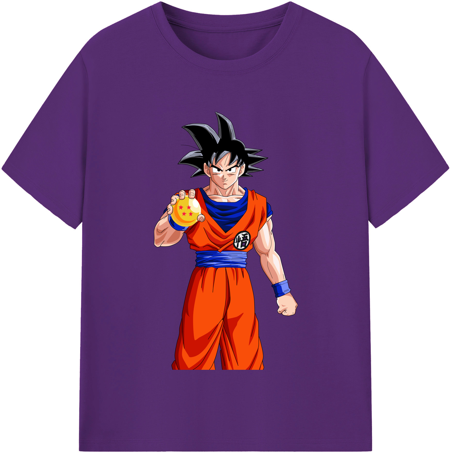 （画像用） ドラゴンボール 孫悟空（そん ごくう）Son Goku カカロット DRAGON BALL Kakarotto 綿100％半袖Tシャツ（フロントプリント）