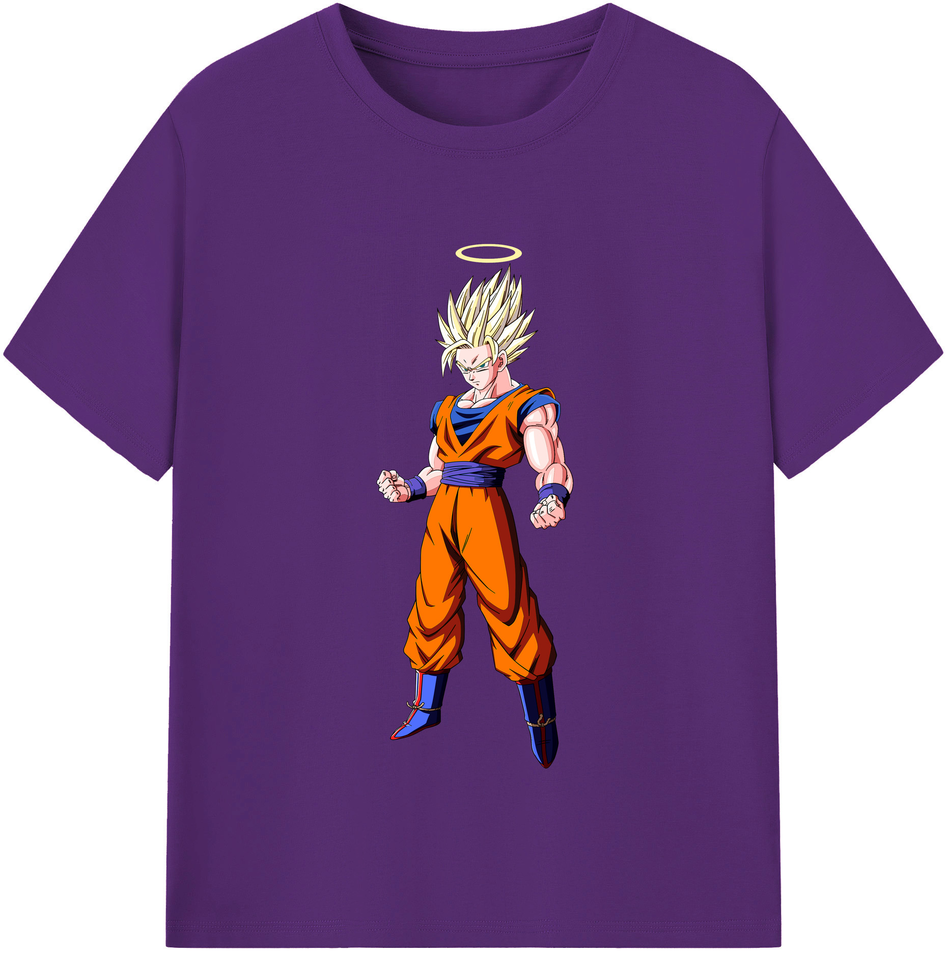（画像用） ドラゴンボール 孫悟空（そん ごくう）Son Goku カカロット DRAGON BALL Kakarotto 綿100％半袖Tシャツ（フロントプリント）