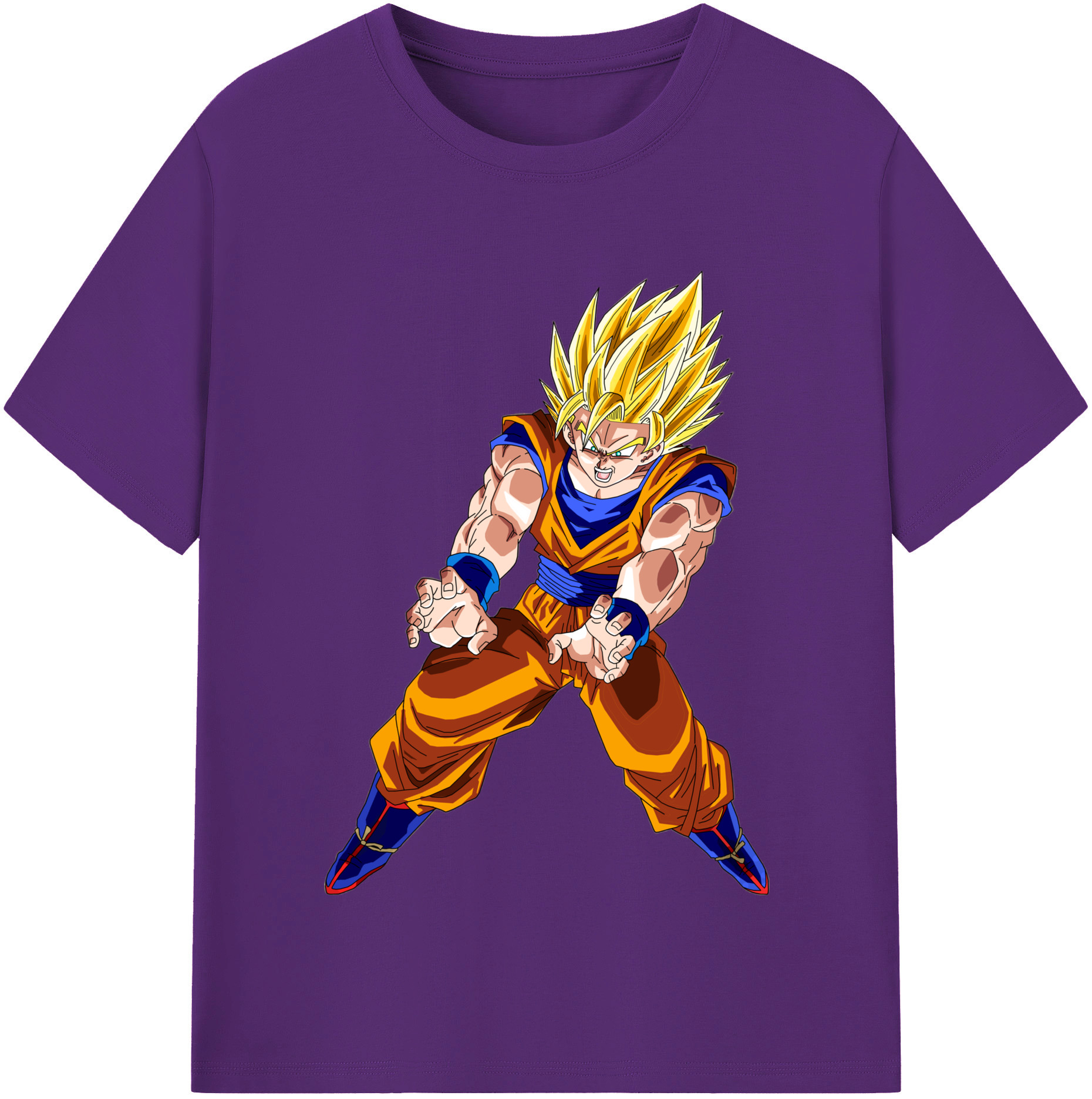 （画像用） ドラゴンボール 孫悟空（そん ごくう）Son Goku カカロット DRAGON BALL Kakarotto 綿100％半袖Tシャツ（フロントプリント）
