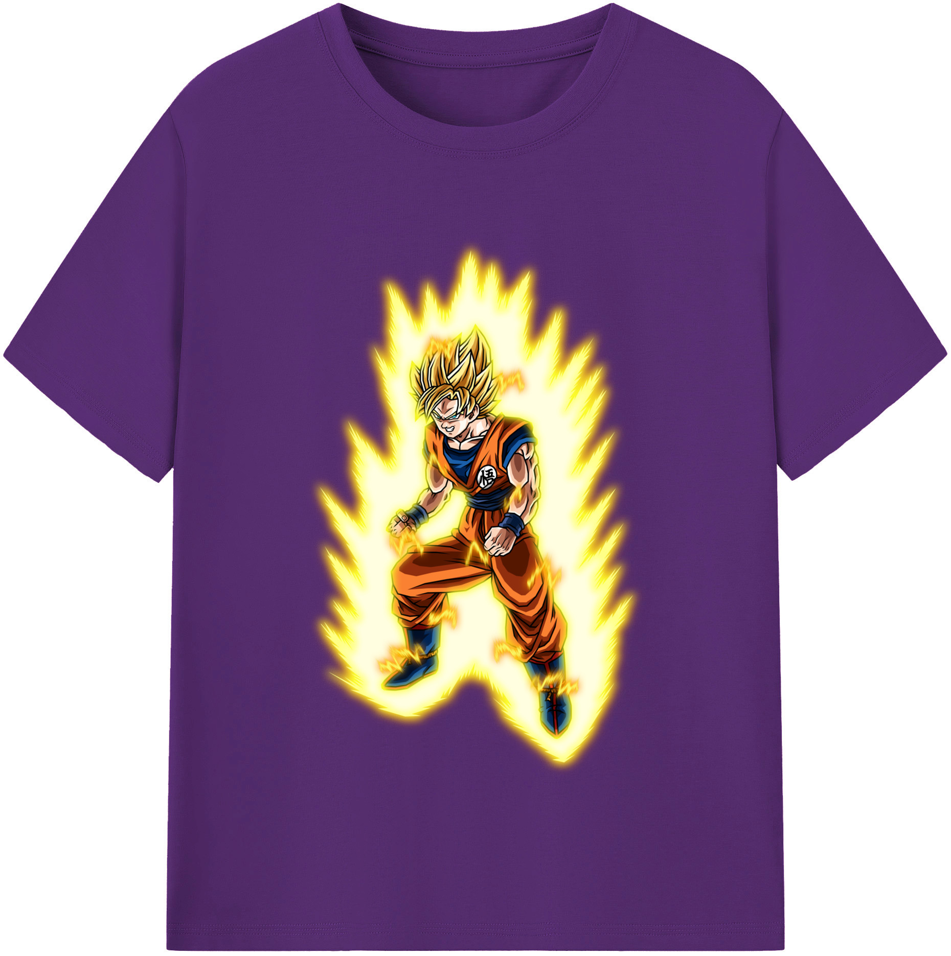 （画像用） ドラゴンボール 孫悟空（そん ごくう）Son Goku カカロット DRAGON BALL Kakarotto 綿100％半袖Tシャツ（フロントプリント）