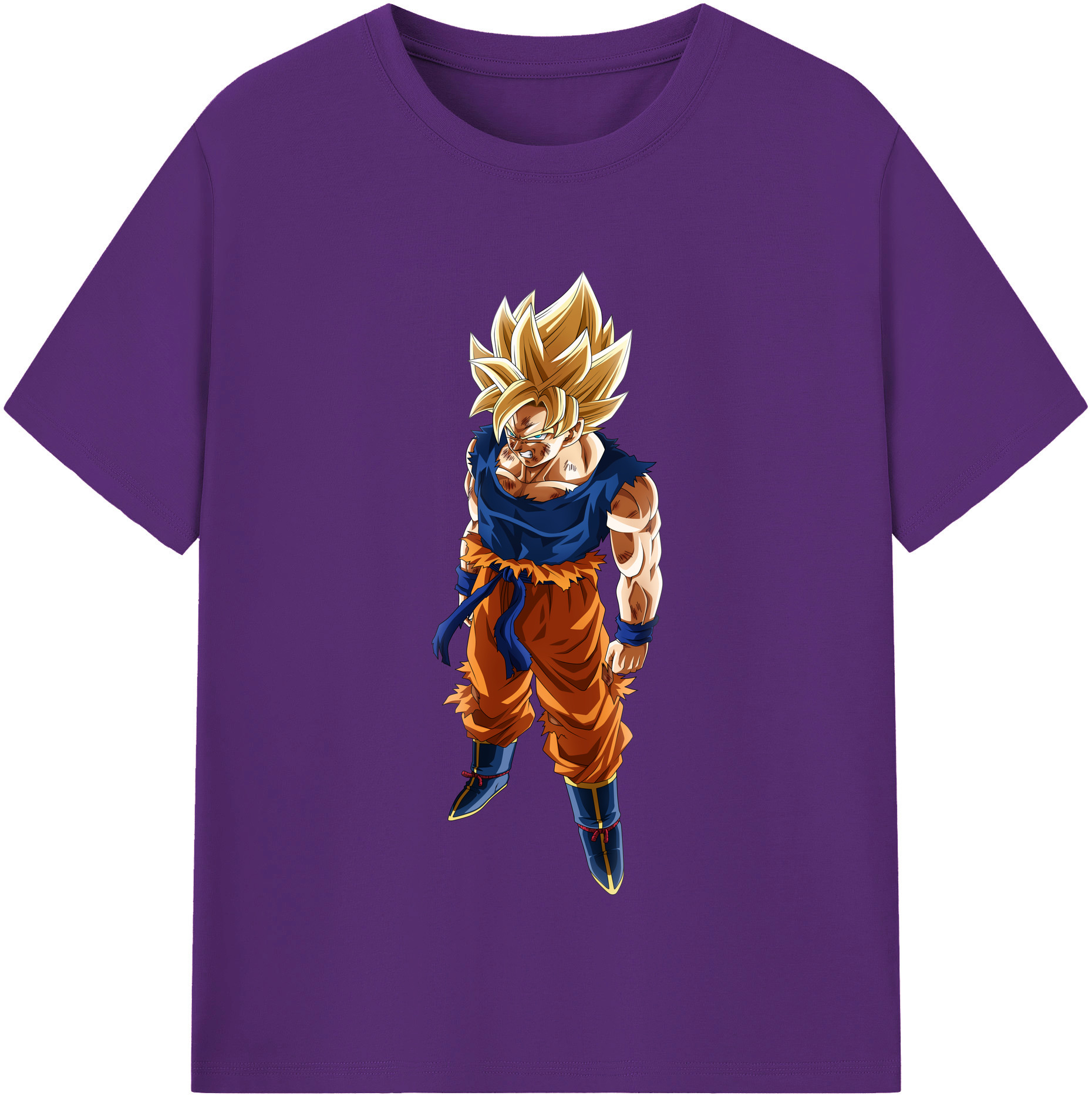 （画像用） ドラゴンボール 孫悟空（そん ごくう）Son Goku カカロット DRAGON BALL Kakarotto 綿100％半袖Tシャツ（フロントプリント）
