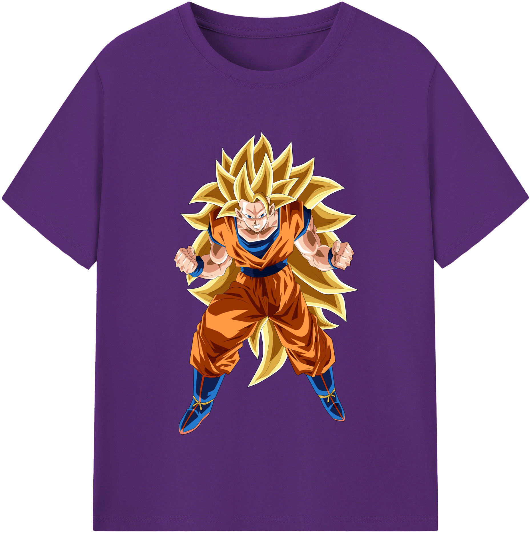 （画像用） ドラゴンボール 孫悟空（そん ごくう）Son Goku カカロット DRAGON BALL Kakarotto 綿100％半袖Tシャツ（フロントプリント）