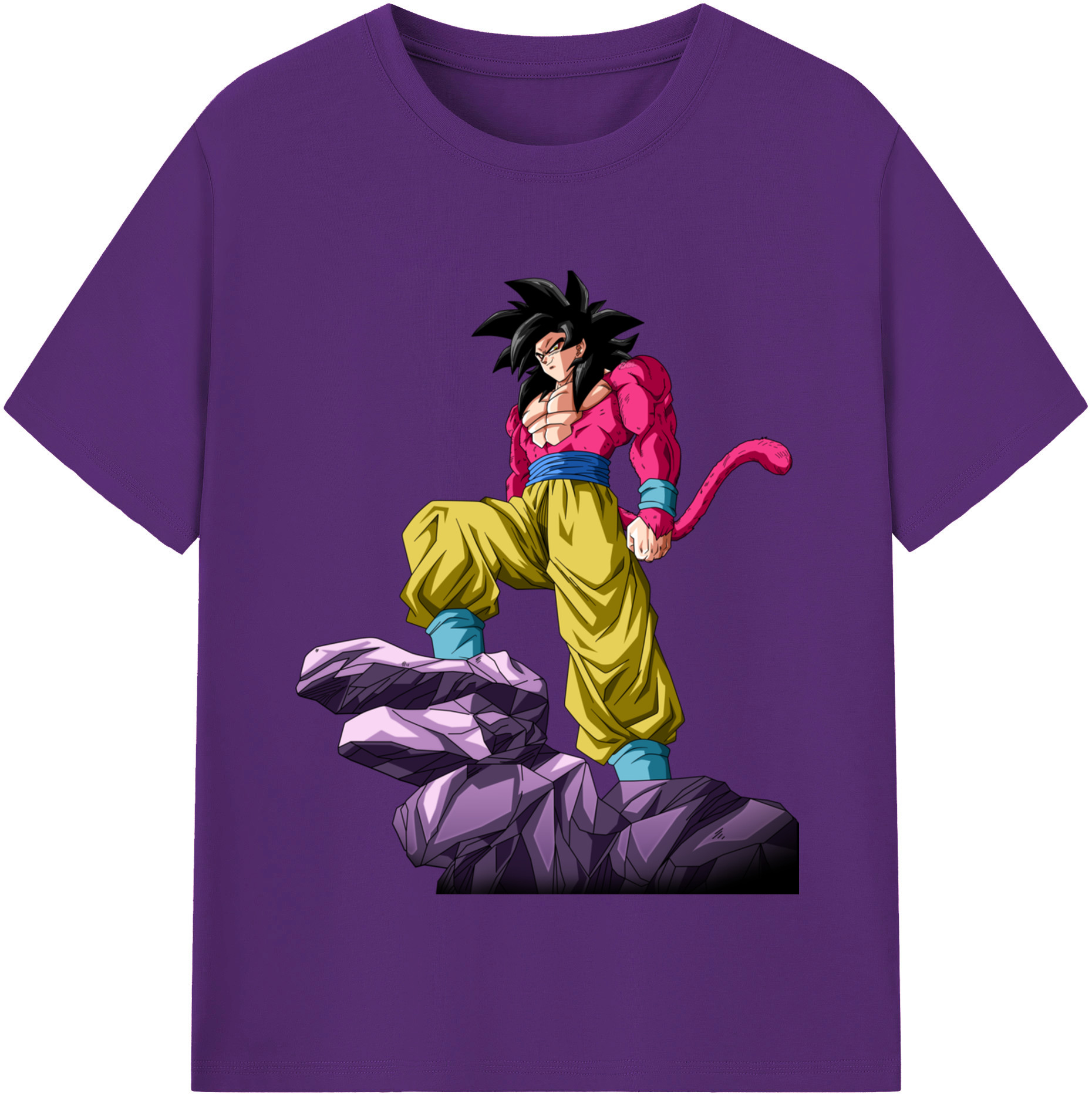 （画像用） ドラゴンボール 孫悟空（そん ごくう）Son Goku カカロット DRAGON BALL Kakarotto 綿100％半袖Tシャツ（フロントプリント）