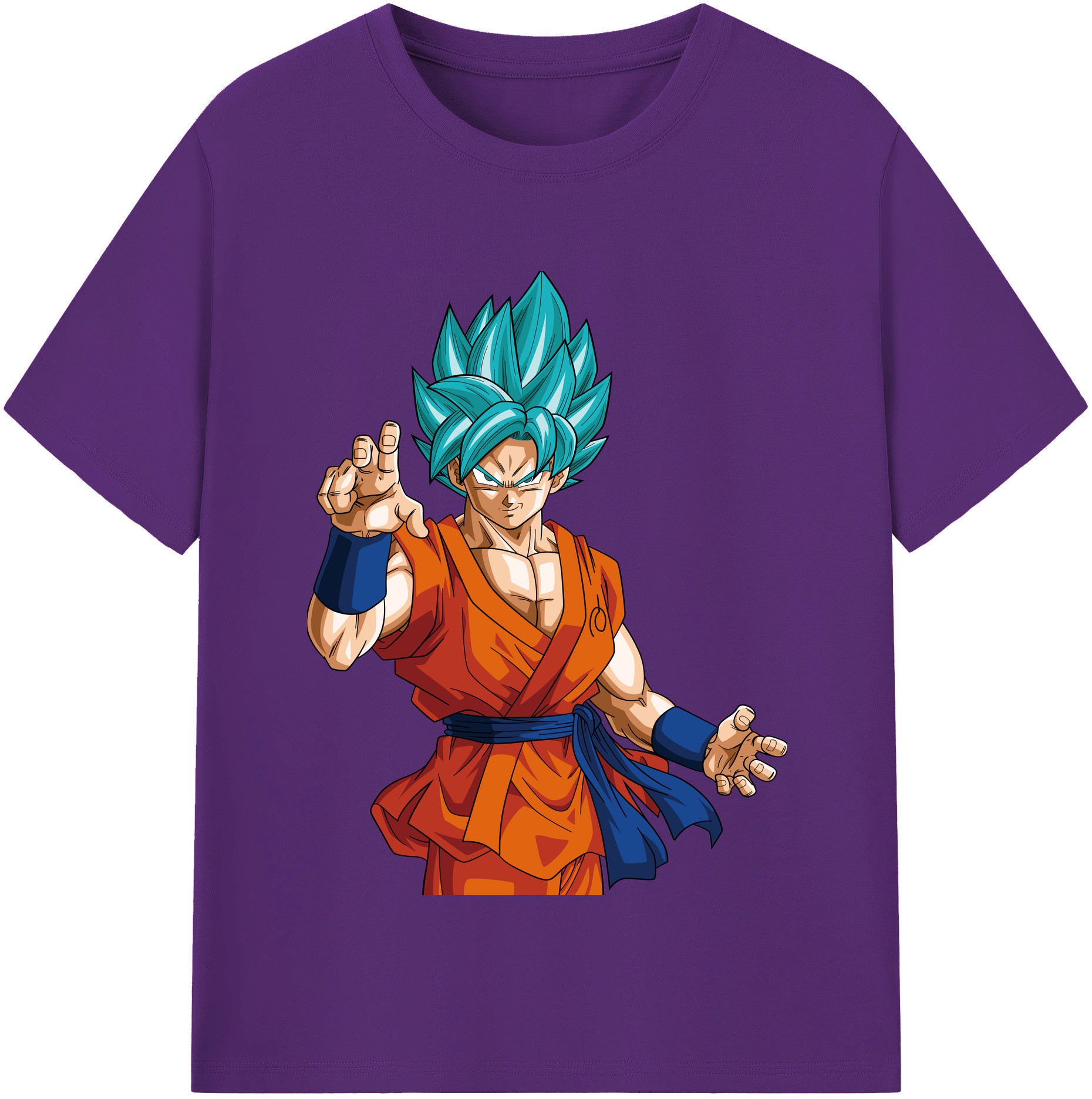 （画像用） ドラゴンボール 孫悟空（そん ごくう）Son Goku カカロット DRAGON BALL Kakarotto 綿100％半袖Tシャツ（フロントプリント）