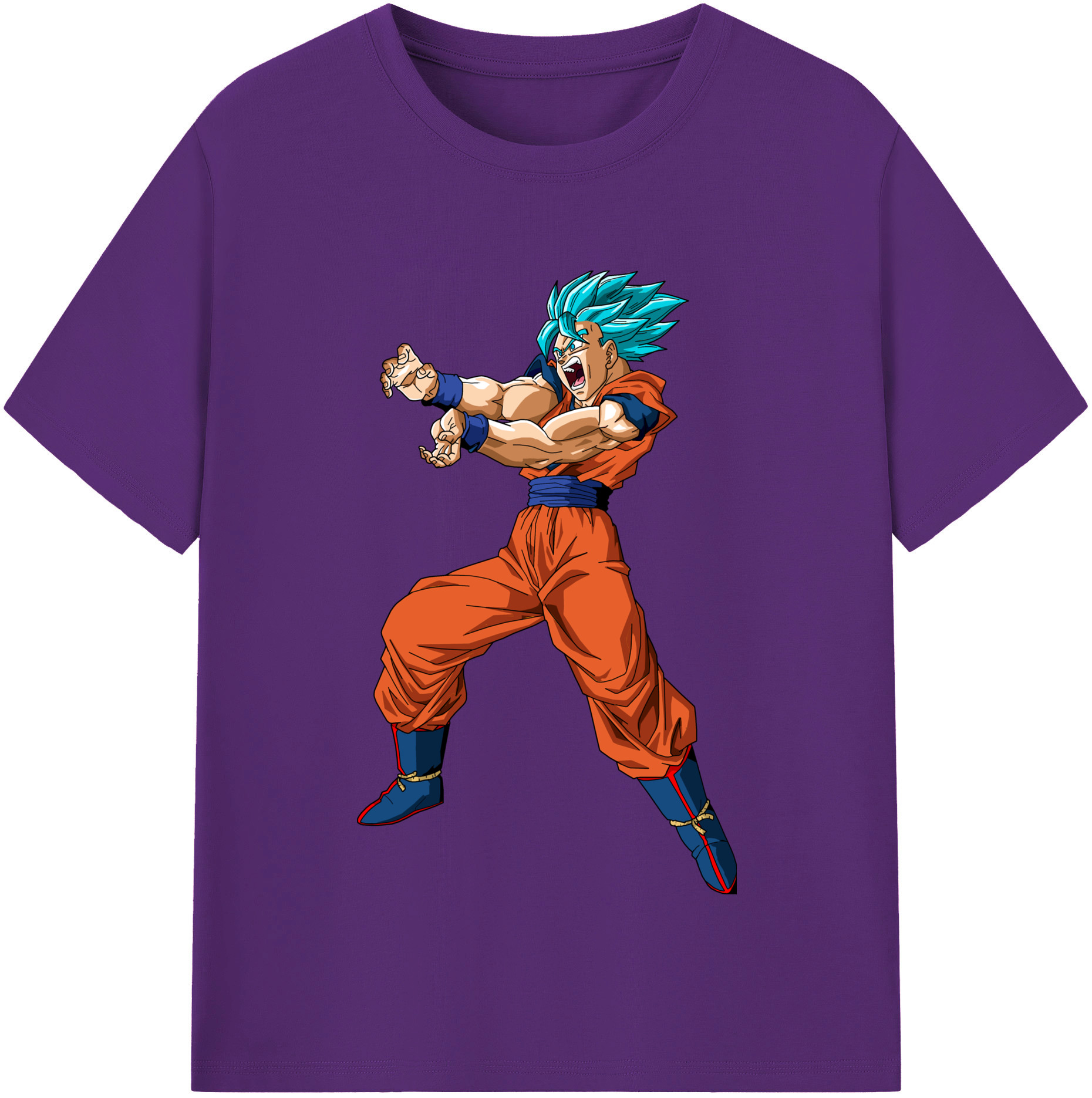 （画像用） ドラゴンボール 孫悟空（そん ごくう）Son Goku カカロット DRAGON BALL Kakarotto 綿100％半袖Tシャツ（フロントプリント）