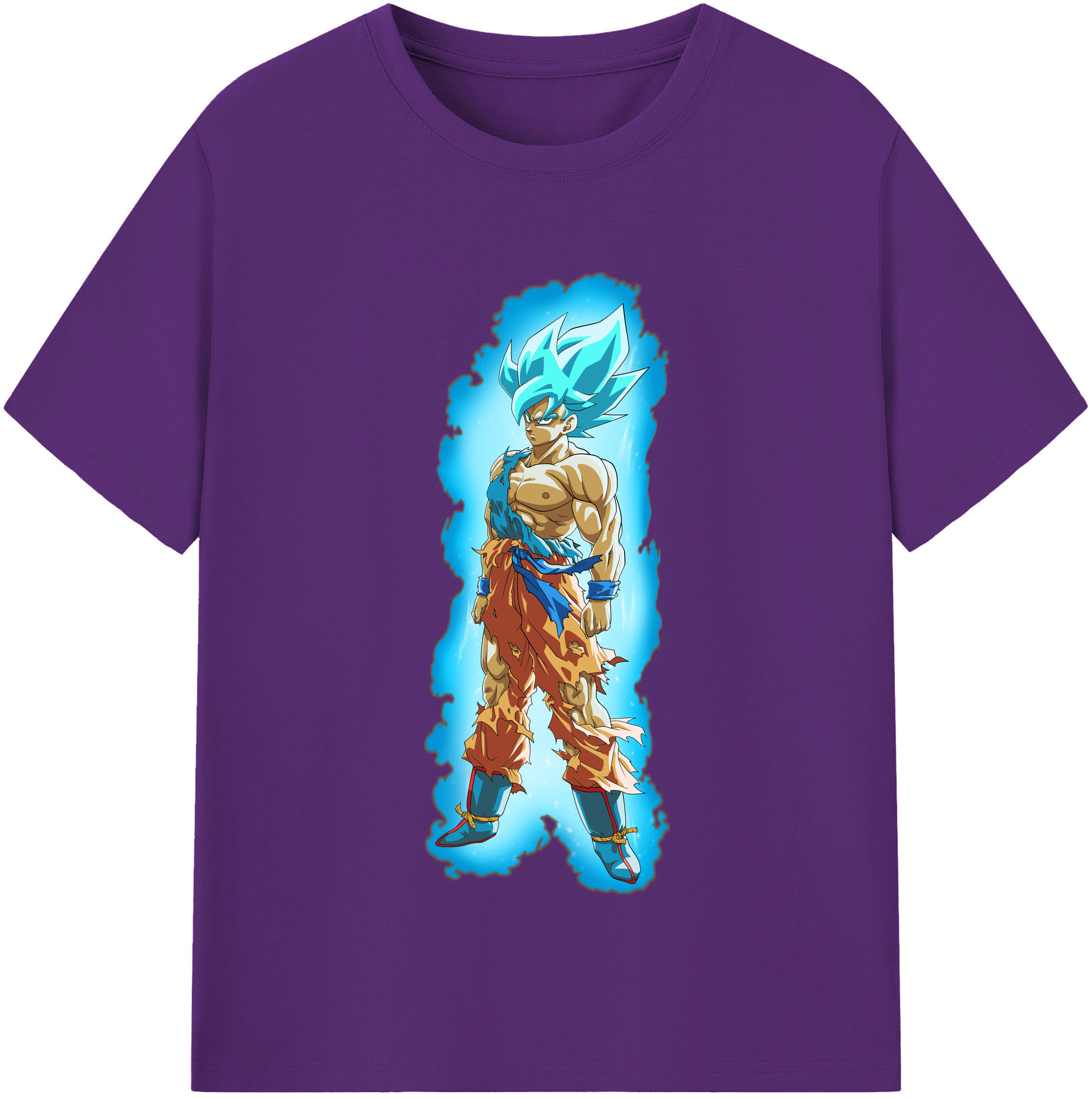 （画像用） ドラゴンボール 孫悟空（そん ごくう）Son Goku カカロット DRAGON BALL Kakarotto 綿100％半袖Tシャツ（フロントプリント）