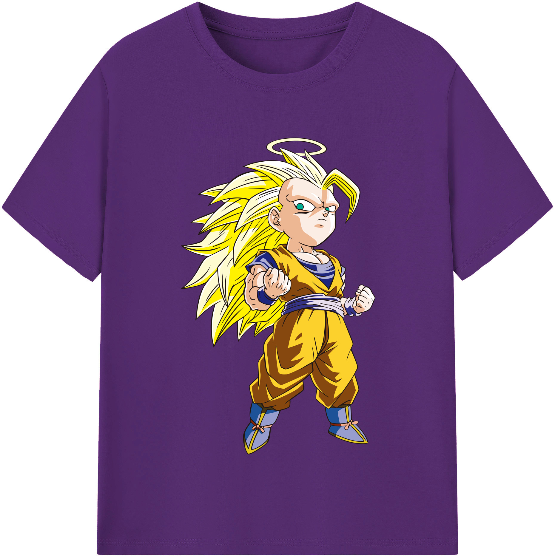（画像用） ドラゴンボール 孫悟空（そん ごくう）Son Goku カカロット DRAGON BALL Kakarotto 綿100％半袖Tシャツ（フロントプリント）