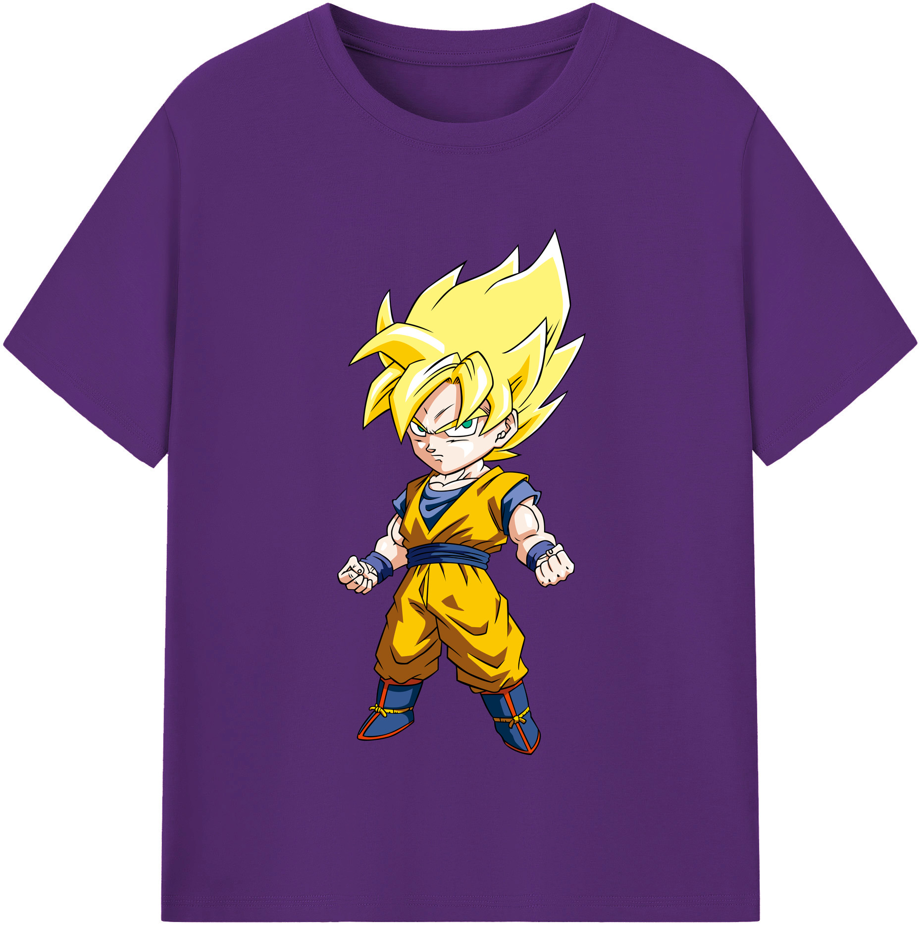 （画像用） ドラゴンボール 孫悟空（そん ごくう）Son Goku カカロット DRAGON BALL Kakarotto 綿100％半袖Tシャツ（フロントプリント）