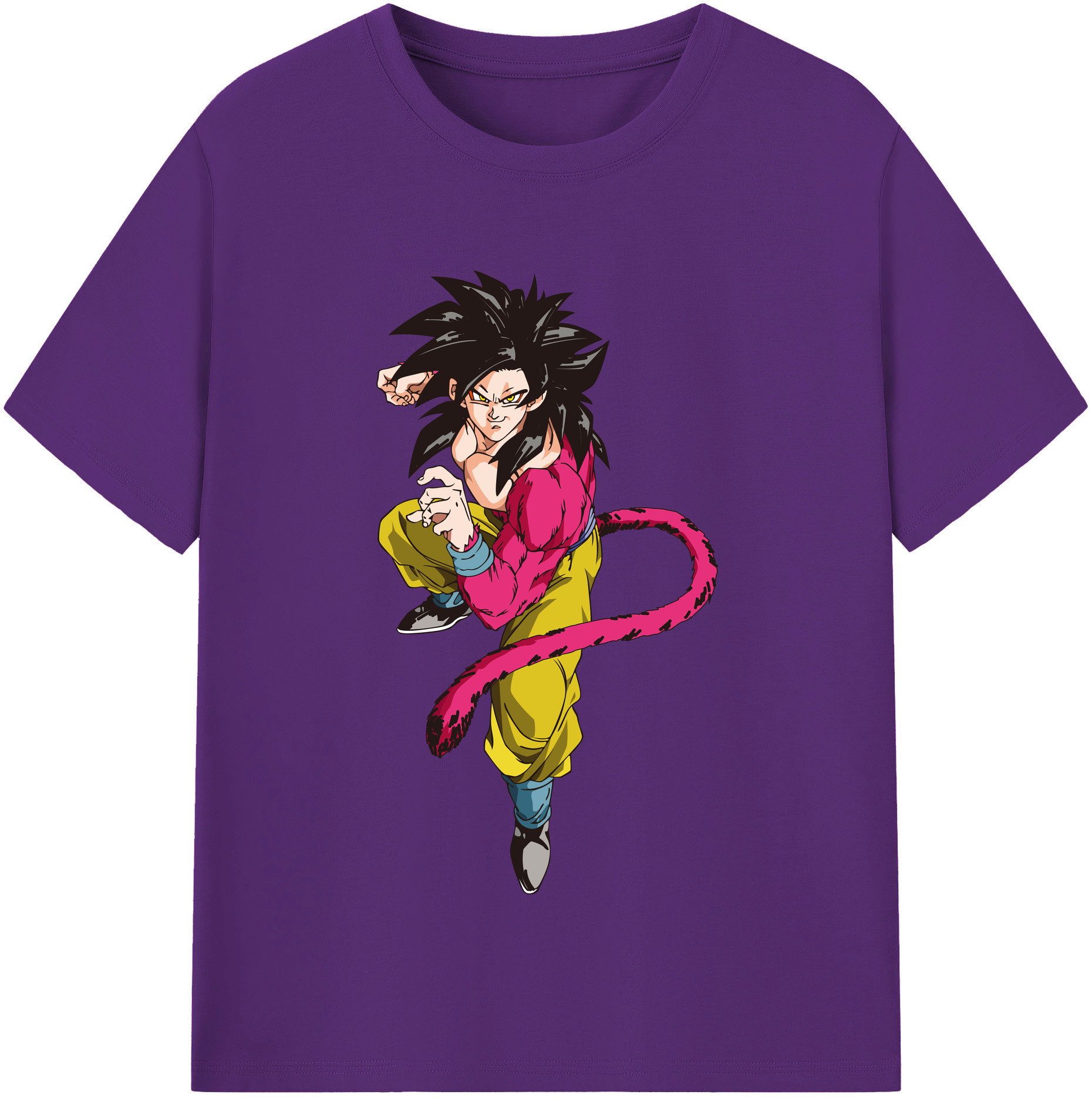 （画像用） ドラゴンボール 孫悟空（そん ごくう）Son Goku カカロット DRAGON BALL Kakarotto 綿100％半袖Tシャツ（フロントプリント）