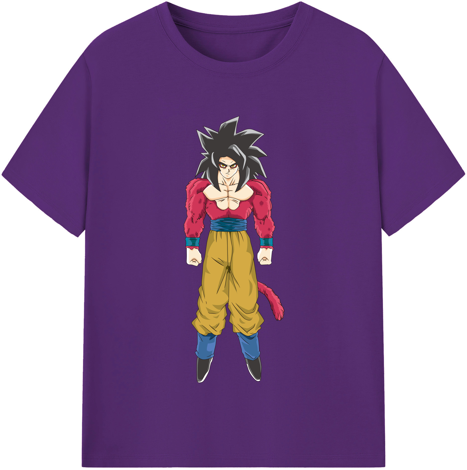 （画像用） ドラゴンボール 孫悟空（そん ごくう）Son Goku カカロット DRAGON BALL Kakarotto 綿100％半袖Tシャツ（フロントプリント）