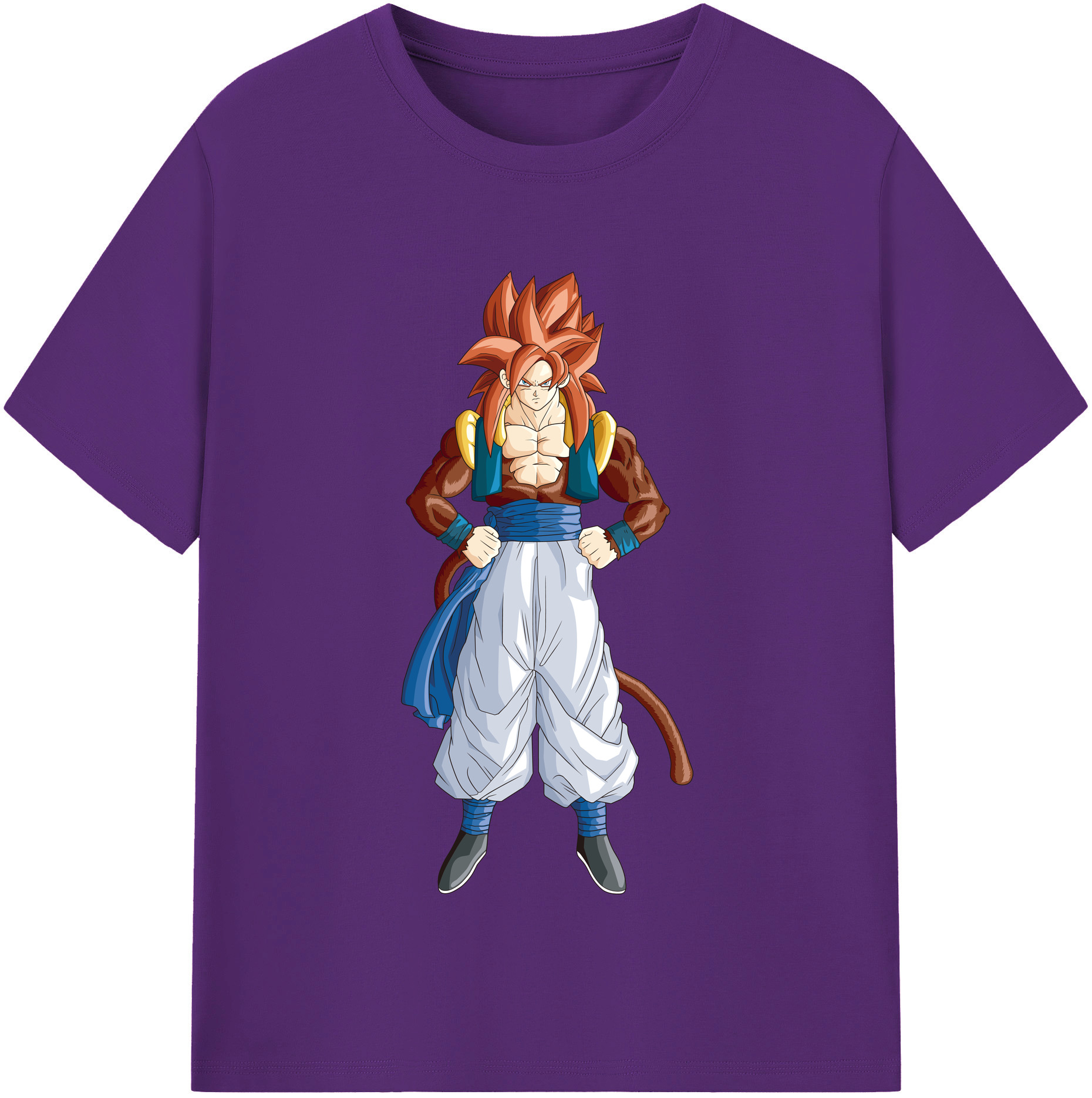 （画像用） ドラゴンボール 孫悟空（そん ごくう）Son Goku カカロット DRAGON BALL Kakarotto 綿100％半袖Tシャツ（フロントプリント）