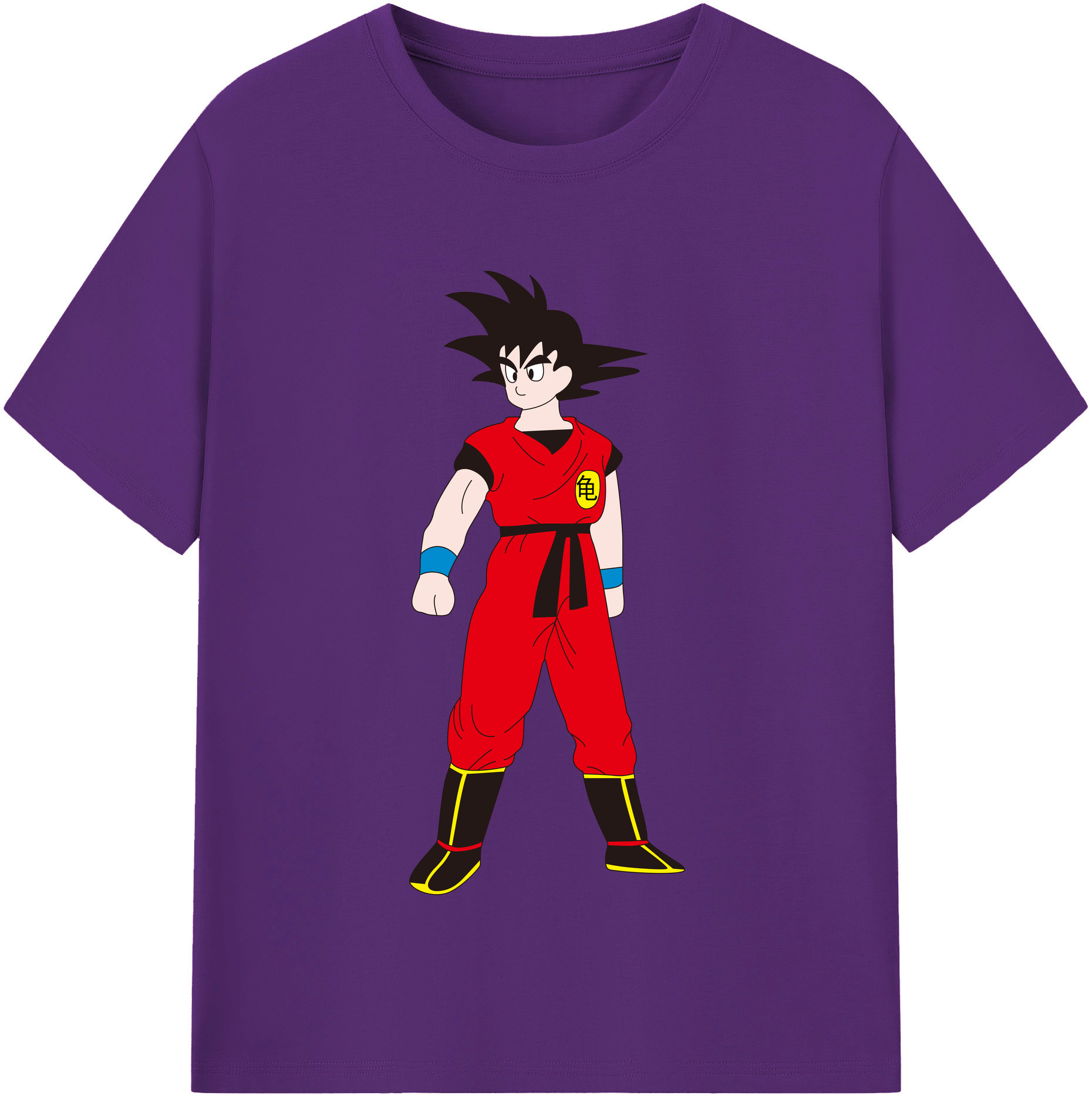（画像用） ドラゴンボール 孫悟空（そん ごくう）Son Goku カカロット DRAGON BALL Kakarotto 綿100％半袖Tシャツ（フロントプリント）