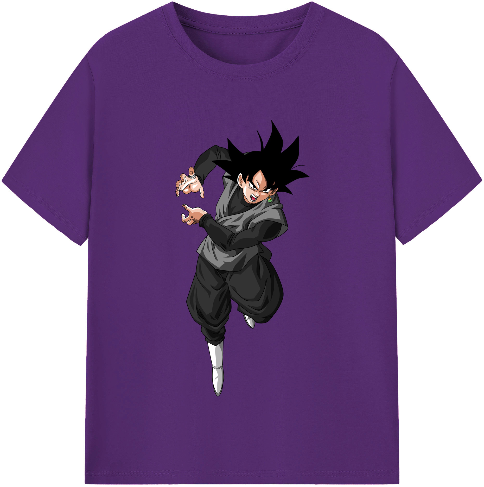 （画像用） ドラゴンボール ベジータ四世（Bejīta Yonsei）DRAGON BALL Vegeta IV 綿100％半袖Tシャツ（フロントプリント）