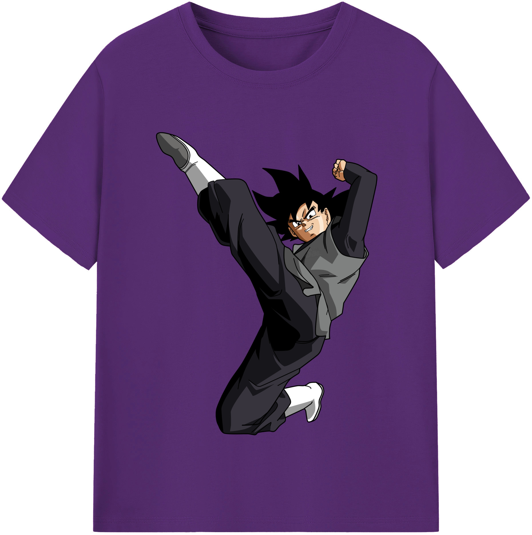 （画像用） ドラゴンボール ベジータ四世（Bejīta Yonsei）DRAGON BALL Vegeta IV 綿100％半袖Tシャツ（フロントプリント）