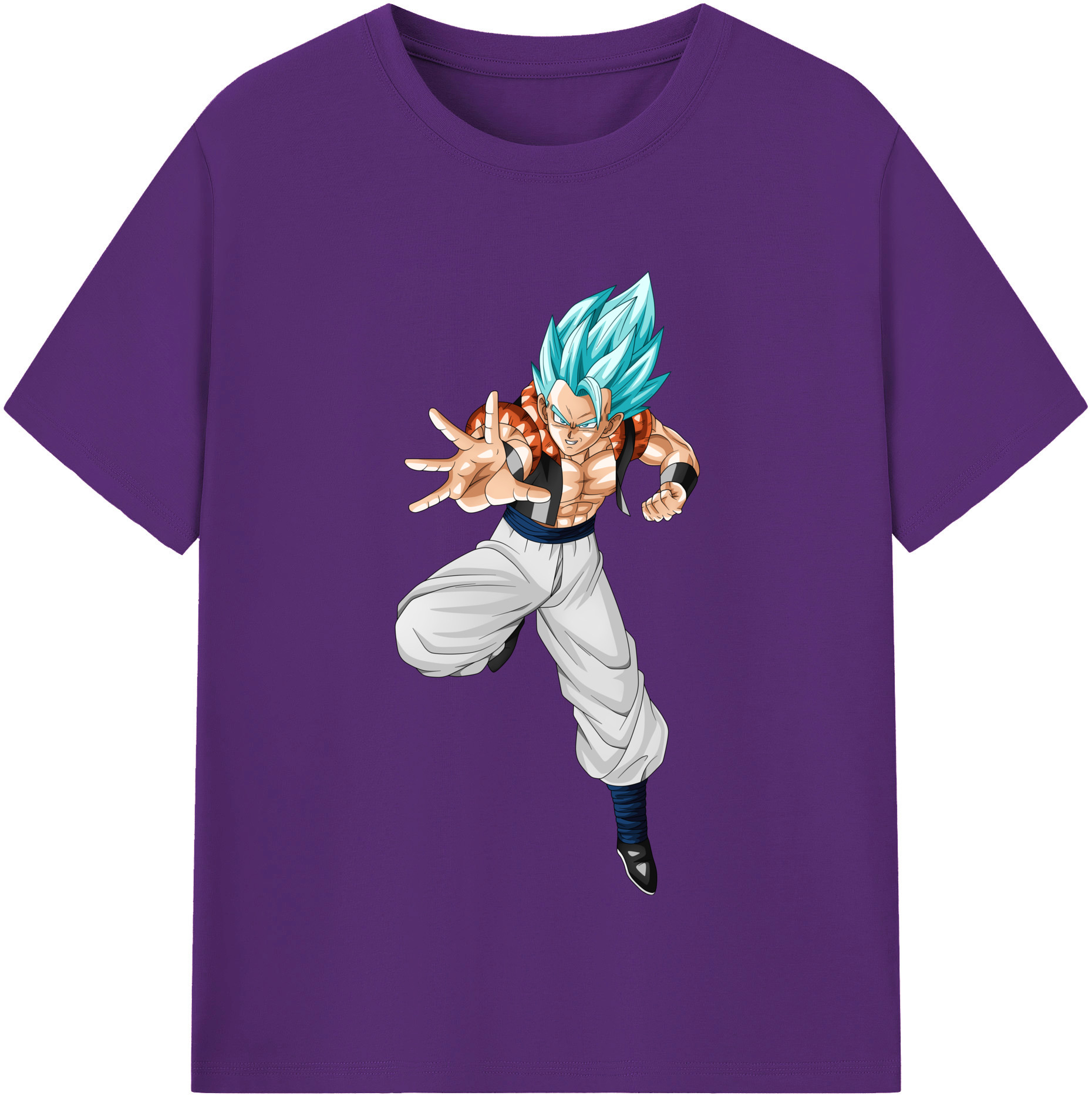 （画像用） ドラゴンボール ベジータ四世（Bejīta Yonsei）DRAGON BALL Vegeta IV 綿100％半袖Tシャツ（フロントプリント）