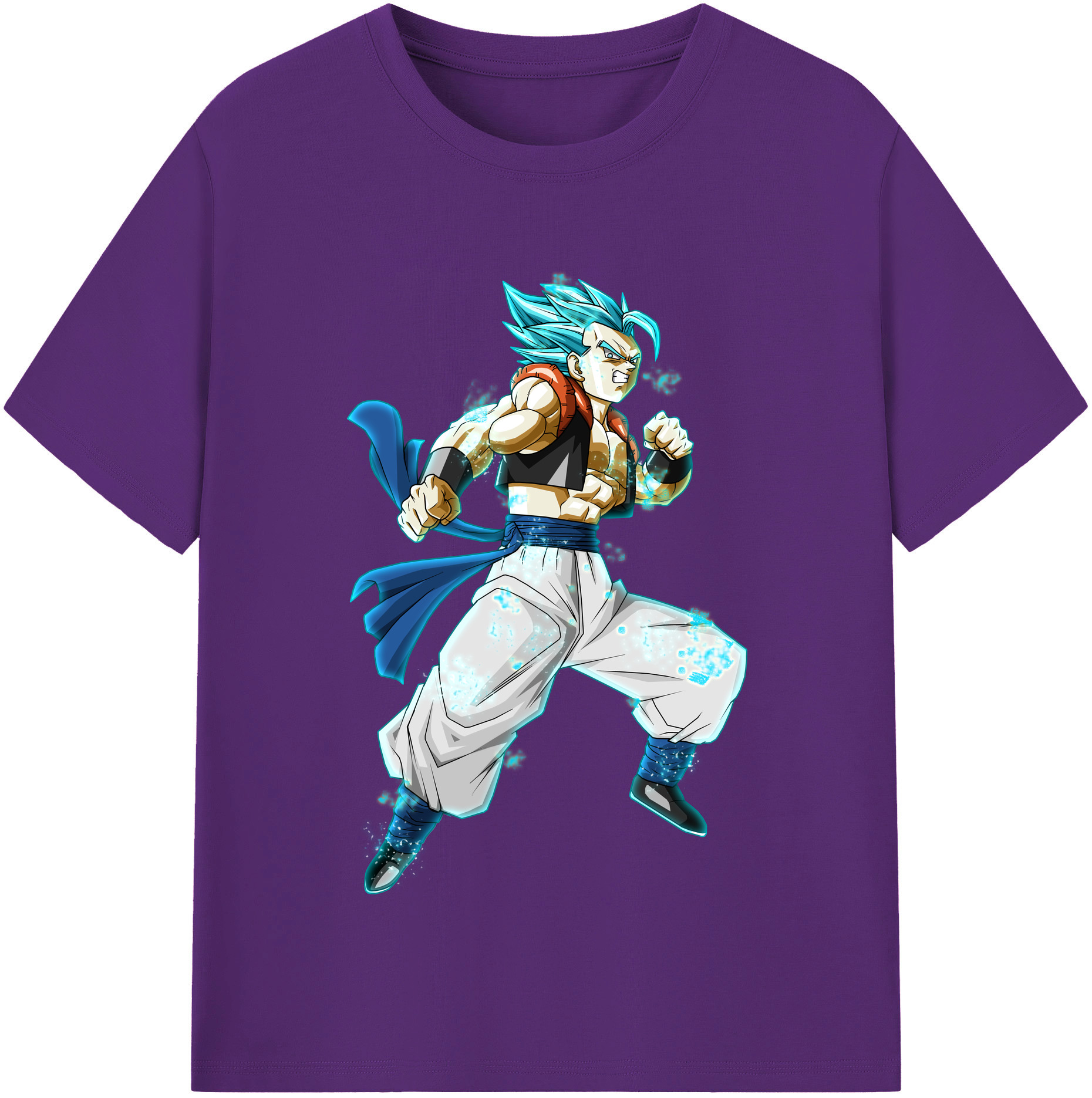 （画像用） ドラゴンボール ベジータ四世（Bejīta Yonsei）DRAGON BALL Vegeta IV 綿100％半袖Tシャツ（フロントプリント）