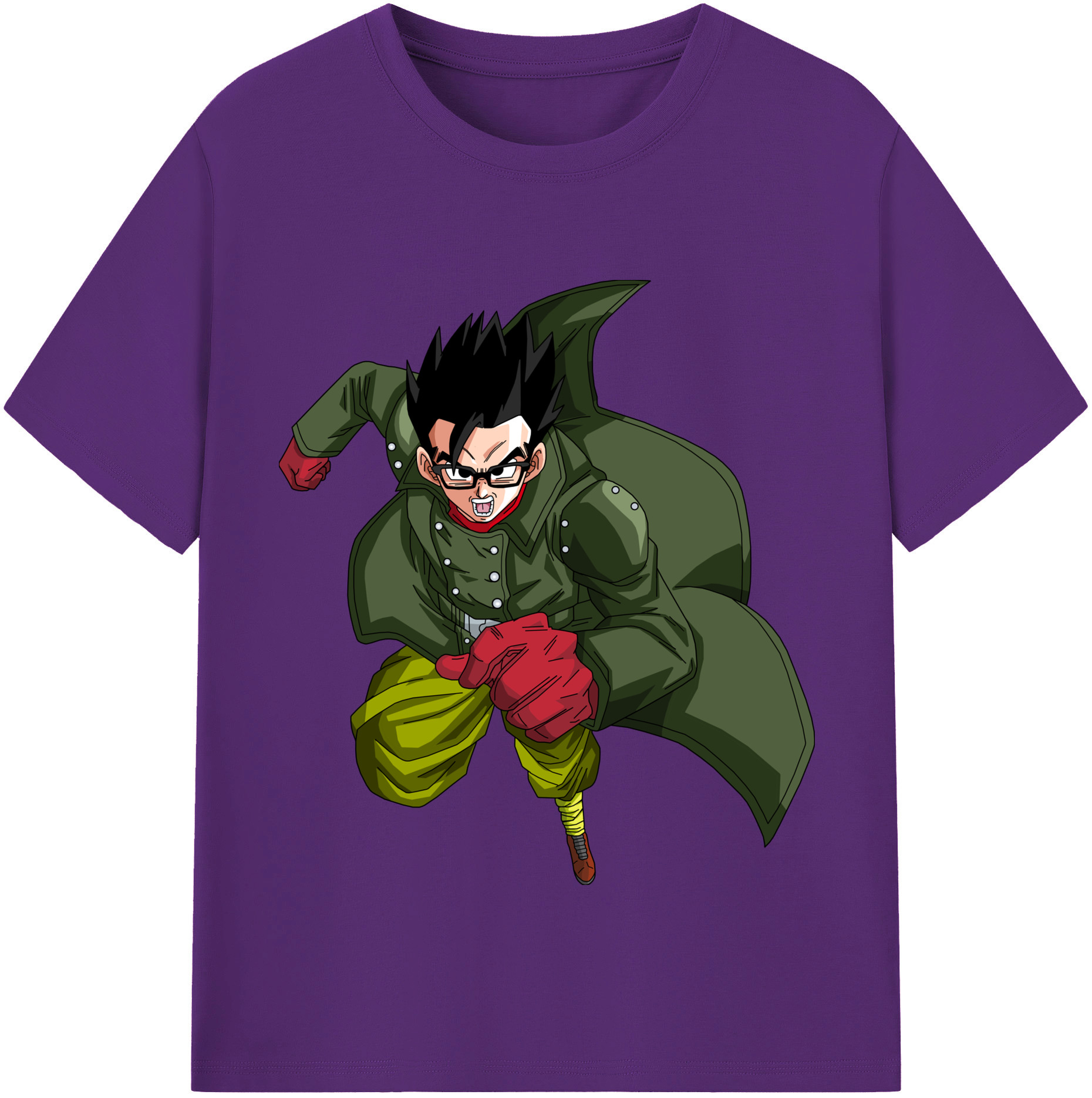 （画像用） ドラゴンボール 孫 悟飯（そんごはん）DRAGON BALL Son Gohan 綿100％半袖Tシャツ（フロントプリント）