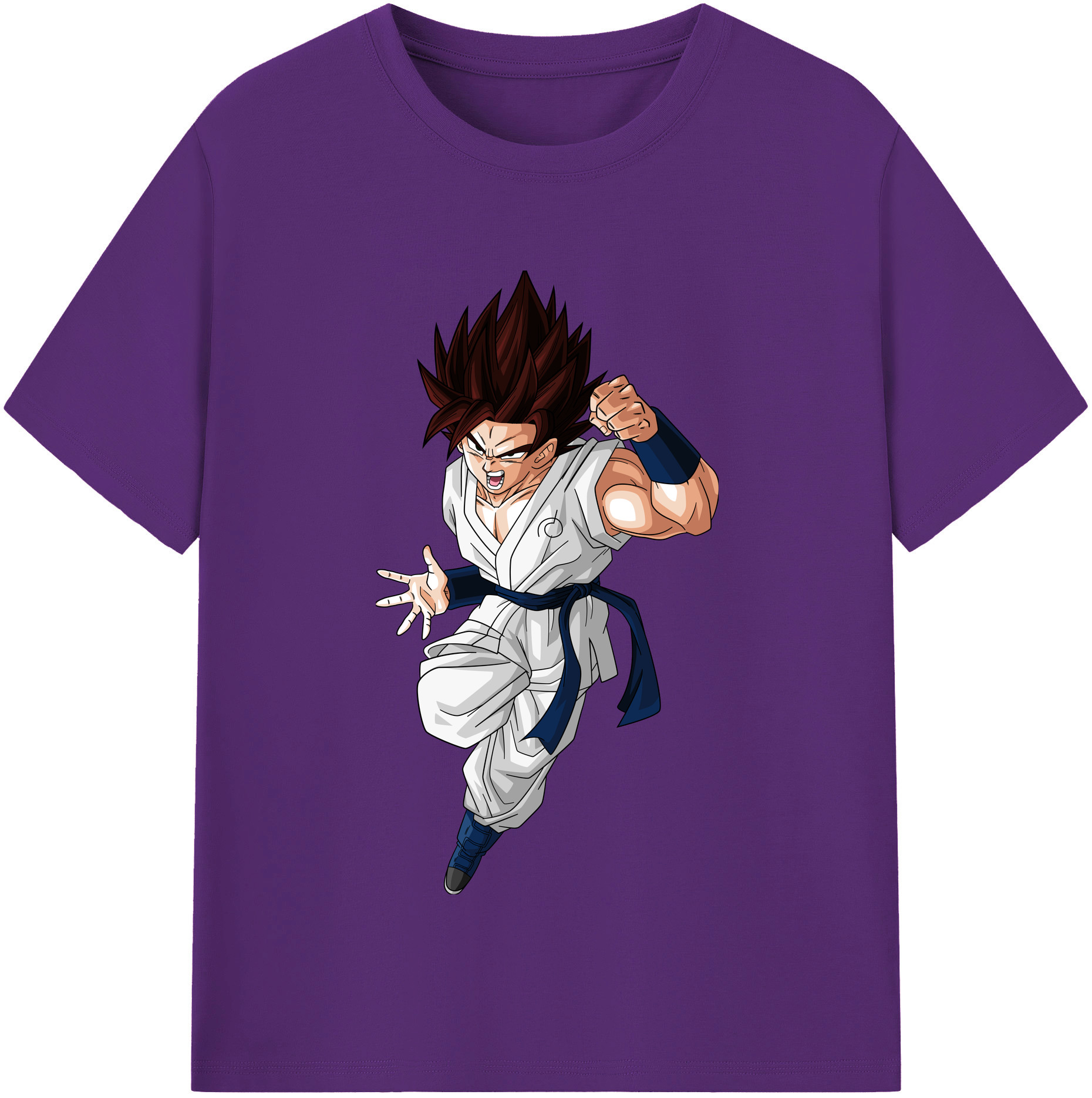 （画像用） ドラゴンボール 孫 悟飯（そんごはん）DRAGON BALL Son Gohan 綿100％半袖Tシャツ（フロントプリント）