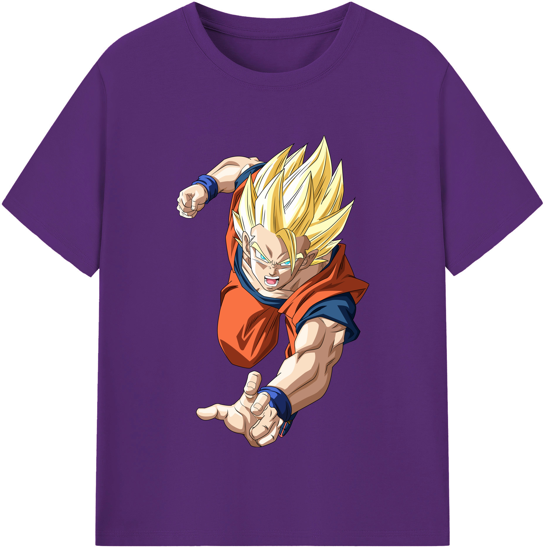 （画像用） ドラゴンボール 孫 悟飯（そんごはん）DRAGON BALL Son Gohan 綿100％半袖Tシャツ（フロントプリント）