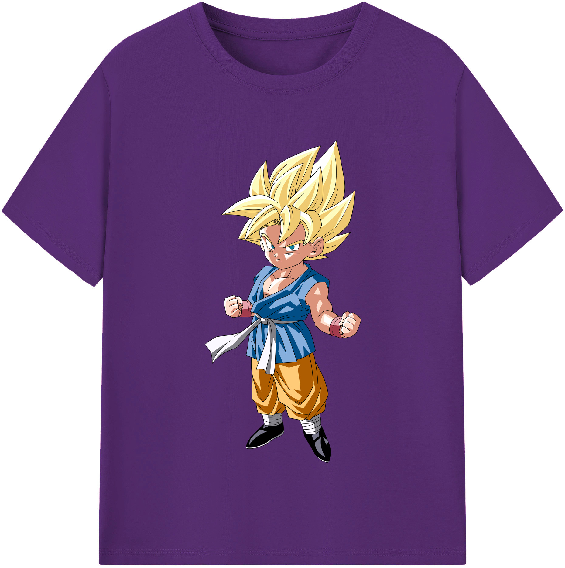 （画像用） ドラゴンボール 孫 悟飯（そんごはん）DRAGON BALL Son Gohan 綿100％半袖Tシャツ（フロントプリント）