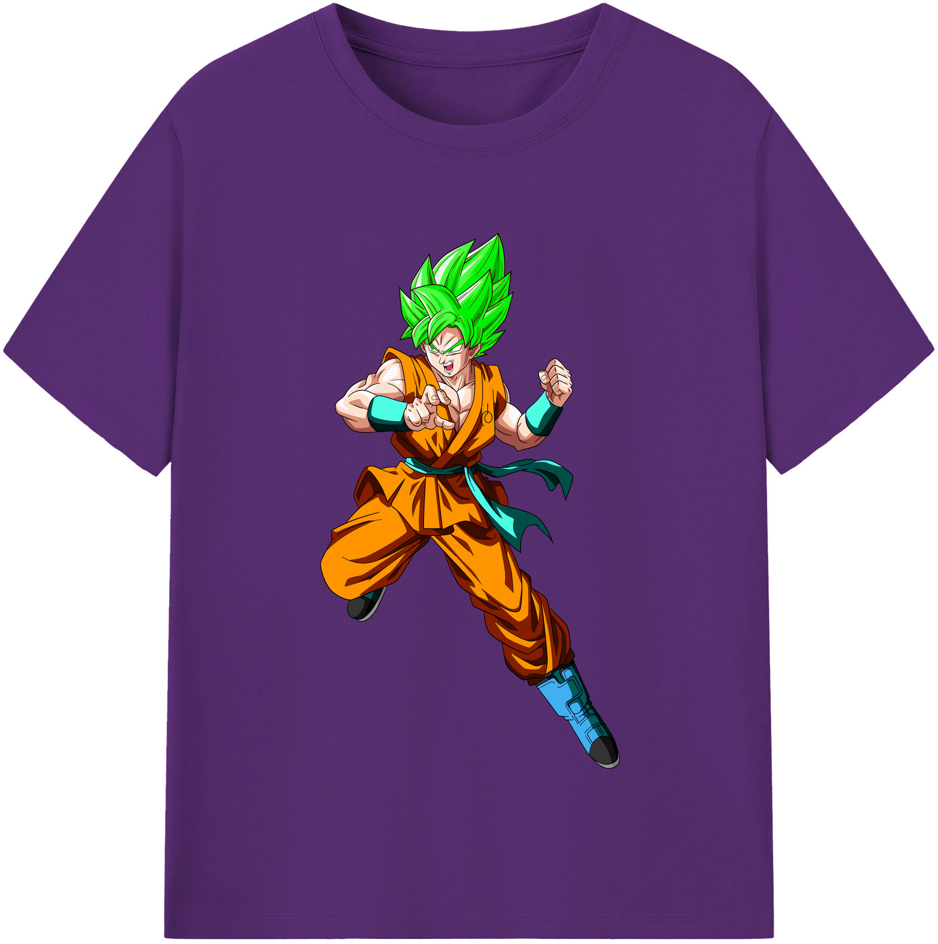 （画像用） ドラゴンボール 孫 悟飯（そんごはん）DRAGON BALL Son Gohan 綿100％半袖Tシャツ（フロントプリント）