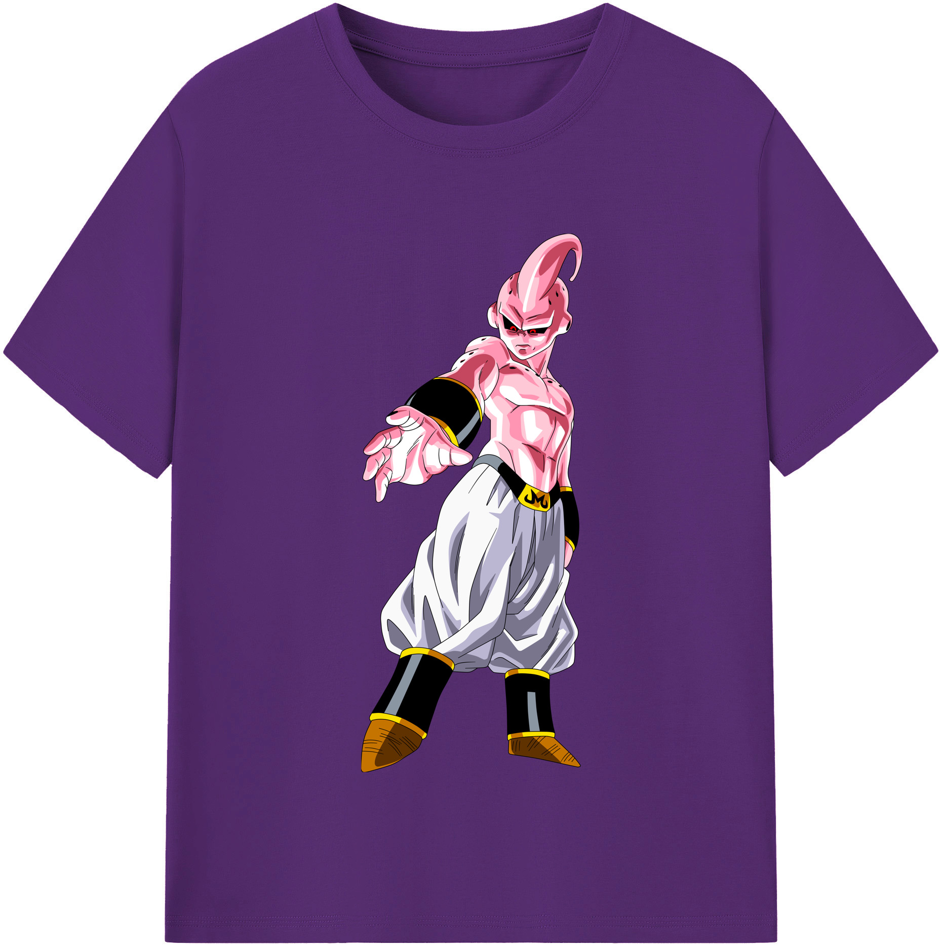 （画像用） ドラゴンボール 魔人ブウ DRAGON BALL Majin Buu 綿100％半袖Tシャツ（フロントプリント）