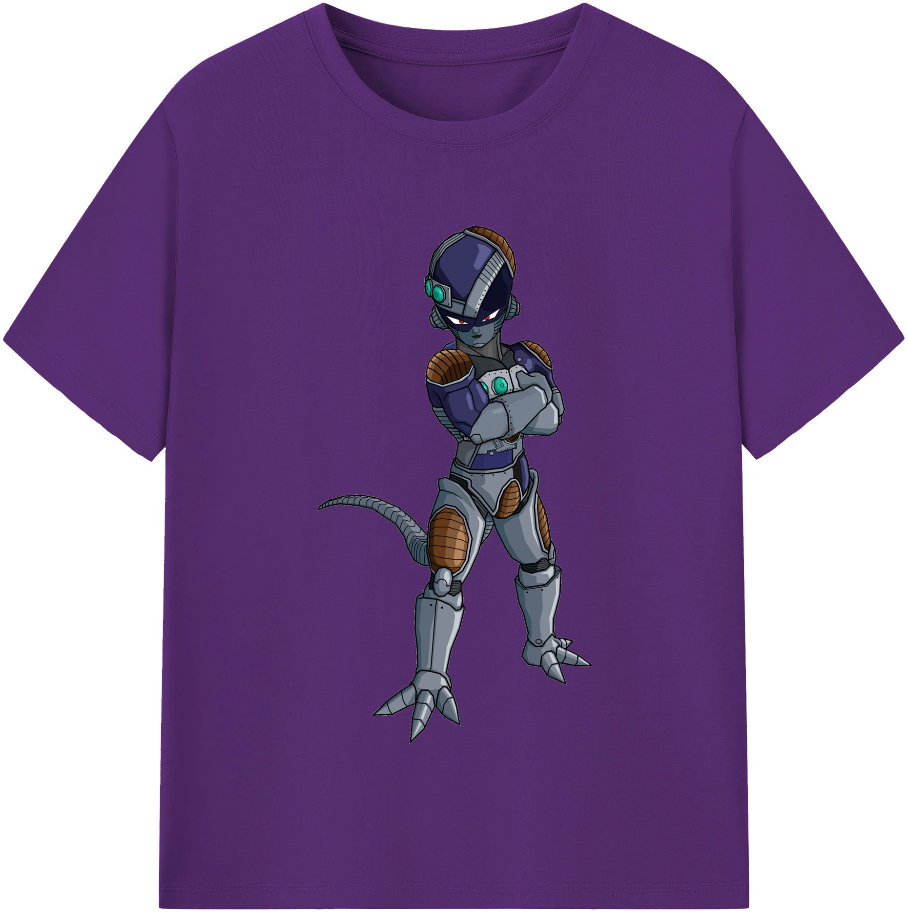 （画像用） ドラゴンボール フリーザ DRAGON BALL Frieza 綿100％半袖Tシャツ（フロントプリント）
