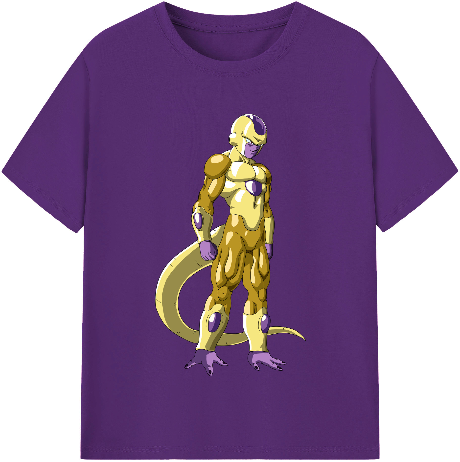 （画像用） ドラゴンボール フリーザ DRAGON BALL Frieza 綿100％半袖Tシャツ（フロントプリント）
