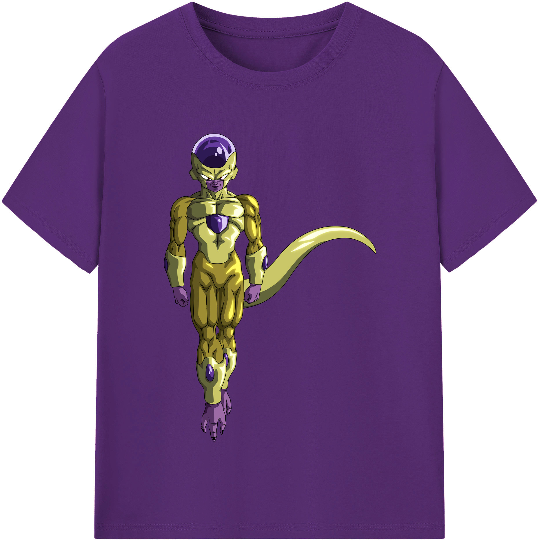 （画像用） ドラゴンボール フリーザ DRAGON BALL Frieza 綿100％半袖Tシャツ（フロントプリント）