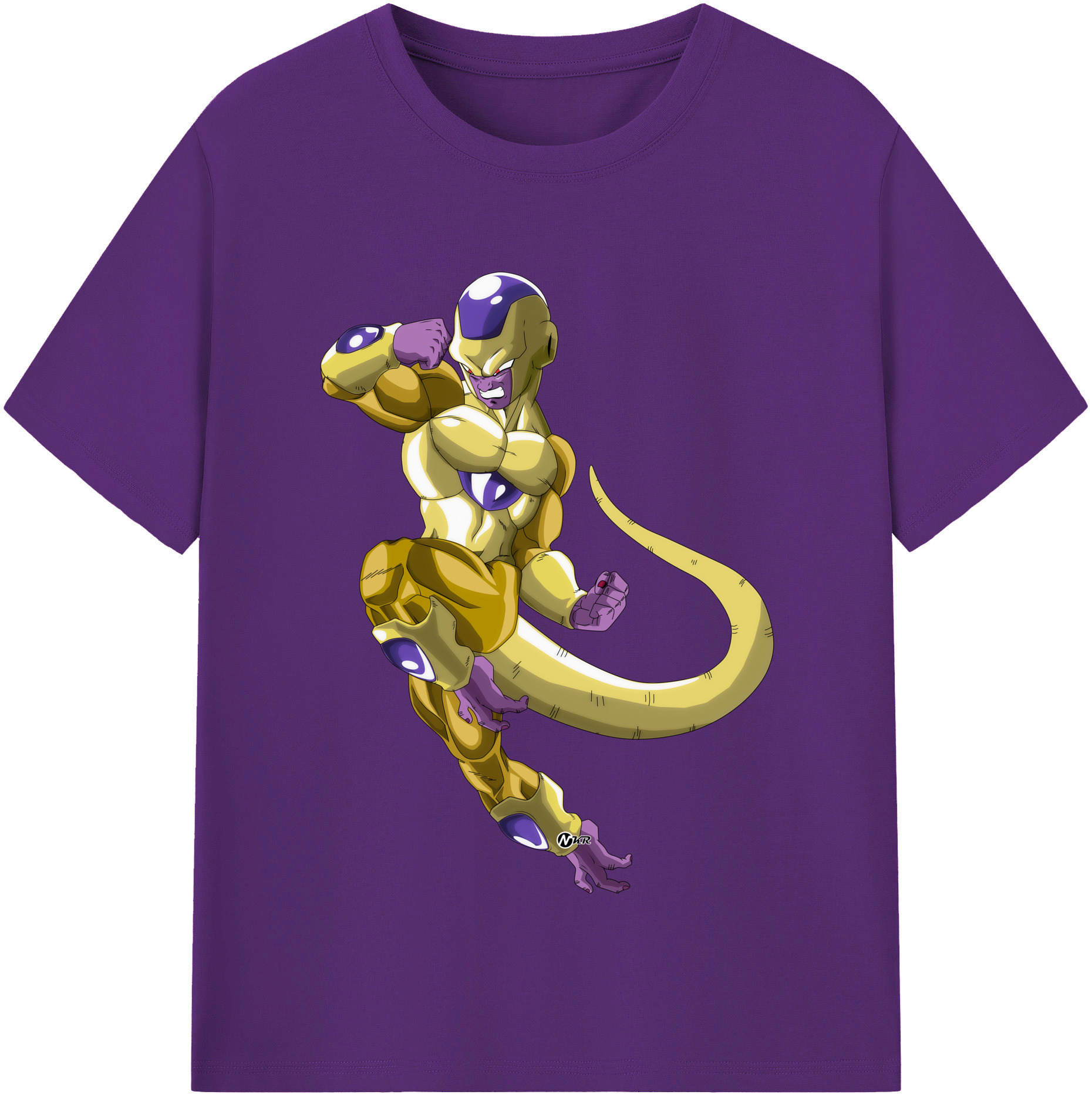 （画像用） ドラゴンボール フリーザ DRAGON BALL Frieza 綿100％半袖Tシャツ（フロントプリント）