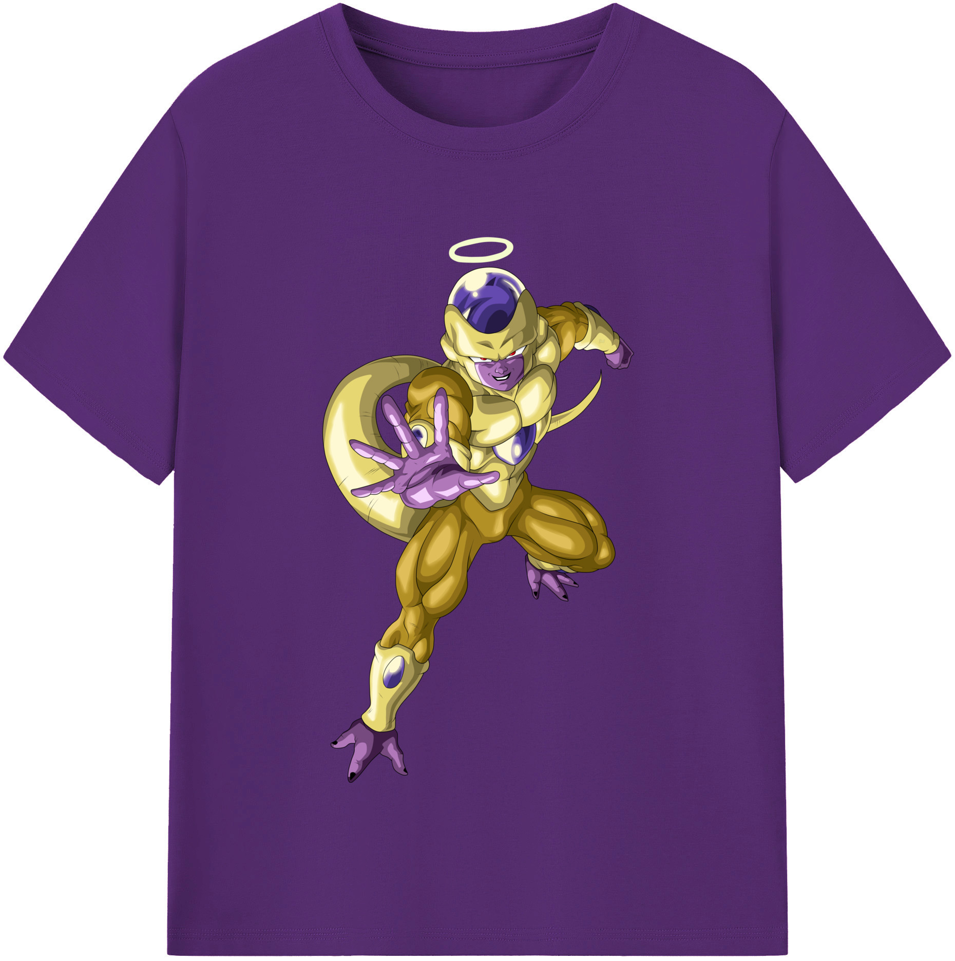 （画像用） ドラゴンボール フリーザ DRAGON BALL Frieza 綿100％半袖Tシャツ（フロントプリント）