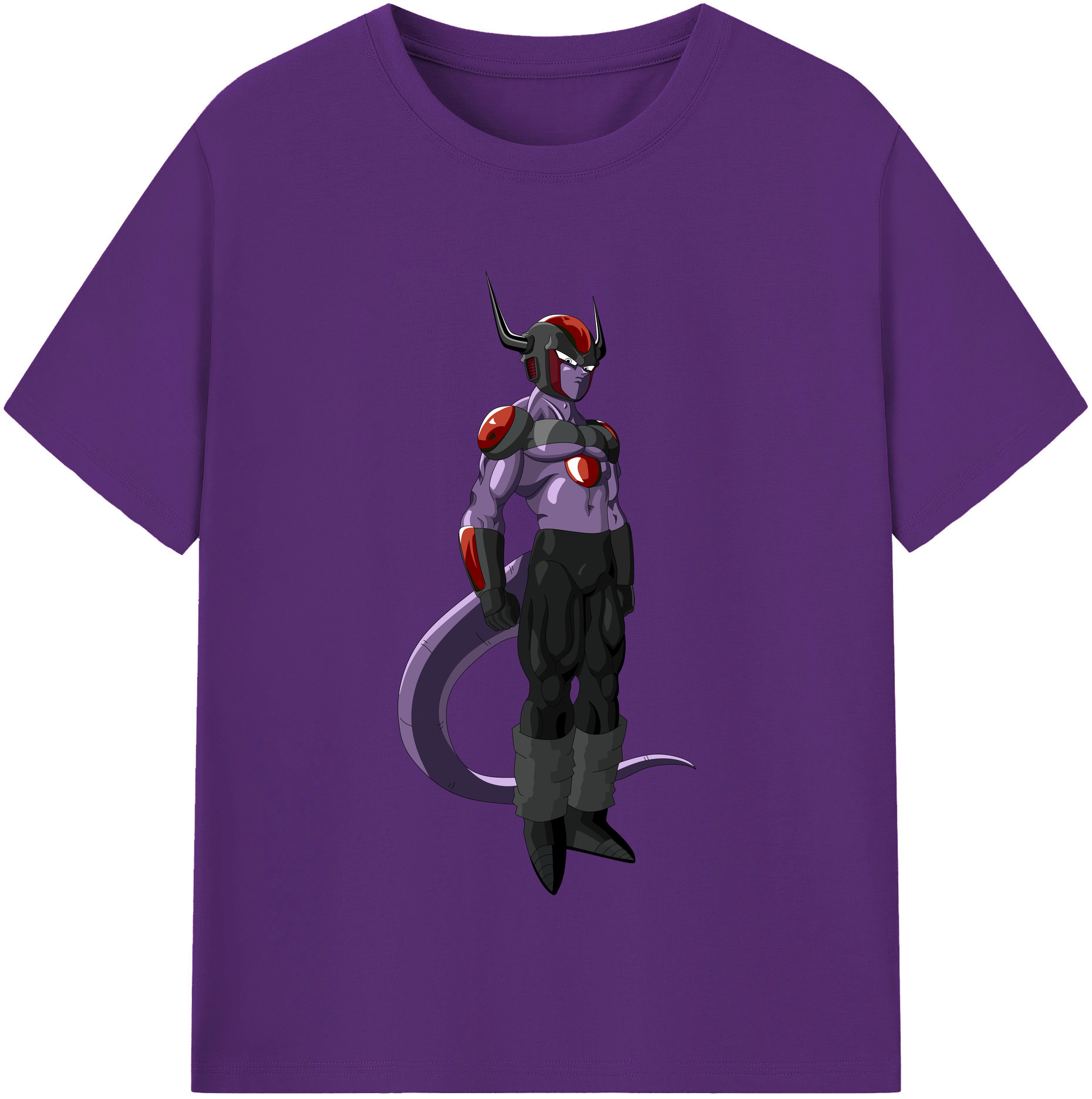 （画像用） ドラゴンボール フリーザ DRAGON BALL Frieza 綿100％半袖Tシャツ（フロントプリント）