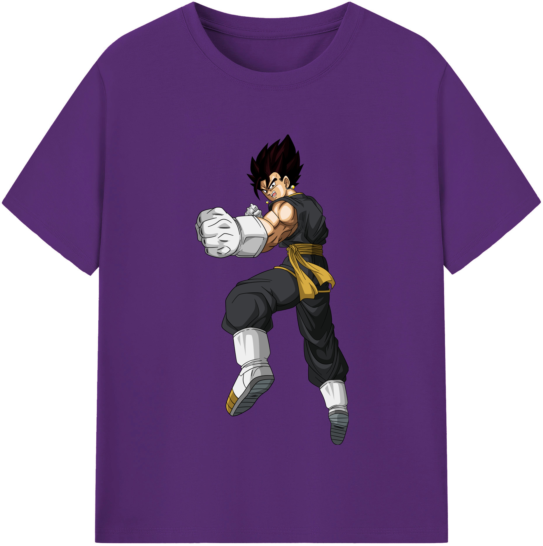 （画像用） ドラゴンボール ベジット DRAGON BALL Vegetto 綿100％半袖Tシャツ（フロントプリント）