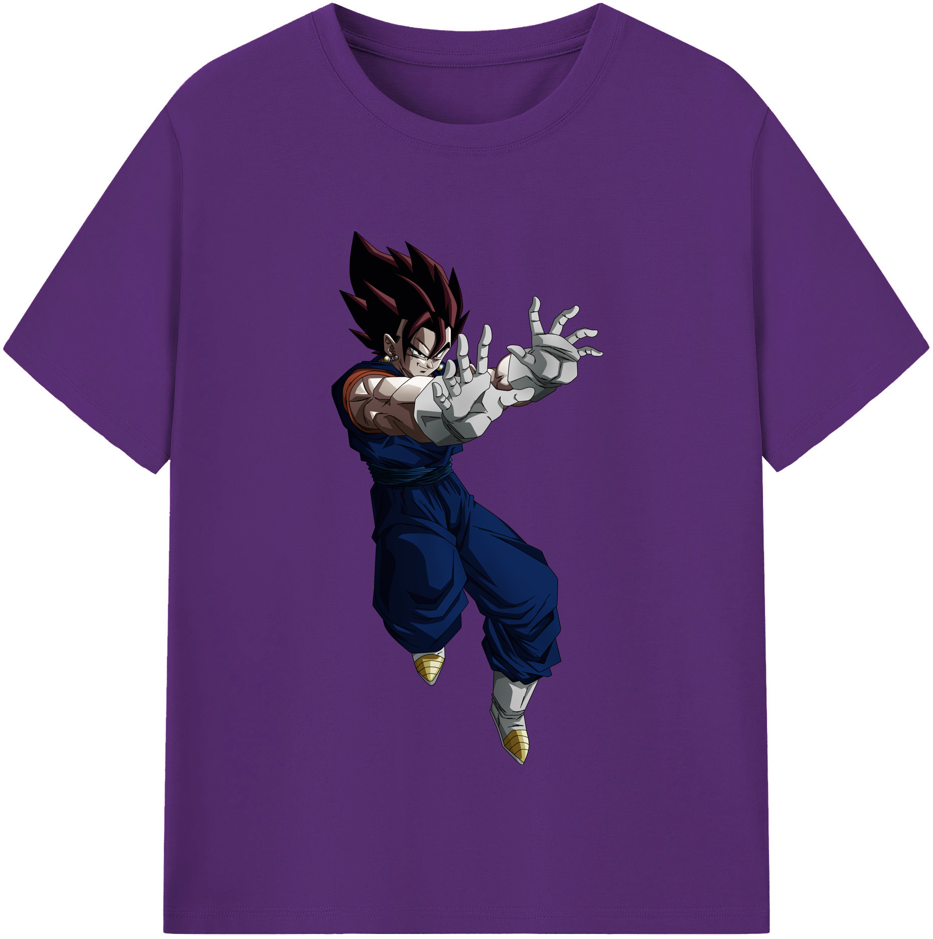 （画像用） ドラゴンボール ベジット DRAGON BALL Vegetto 綿100％半袖Tシャツ（フロントプリント）