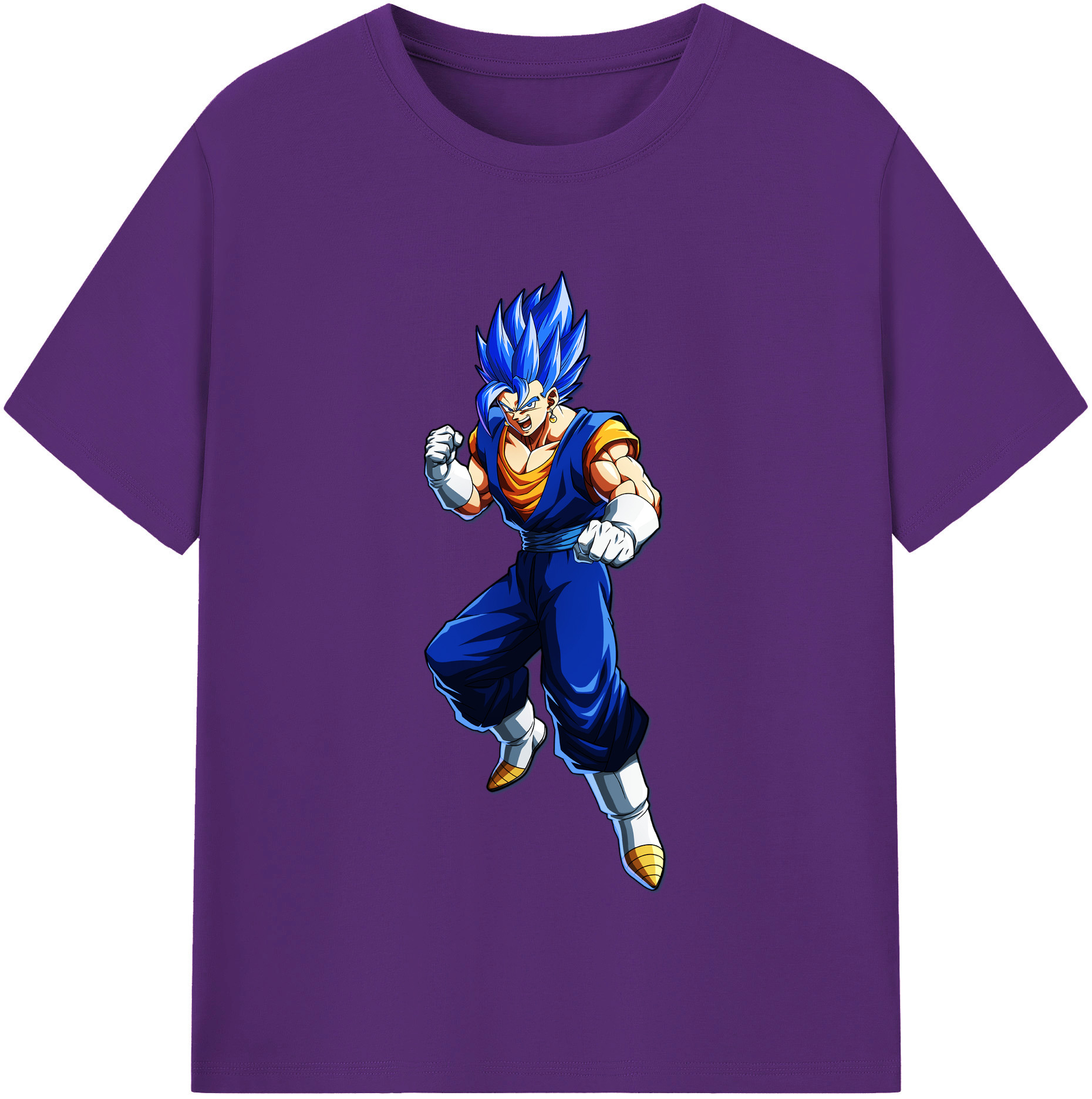 （画像用） ドラゴンボール ベジット DRAGON BALL Vegetto 綿100％半袖Tシャツ（フロントプリント）