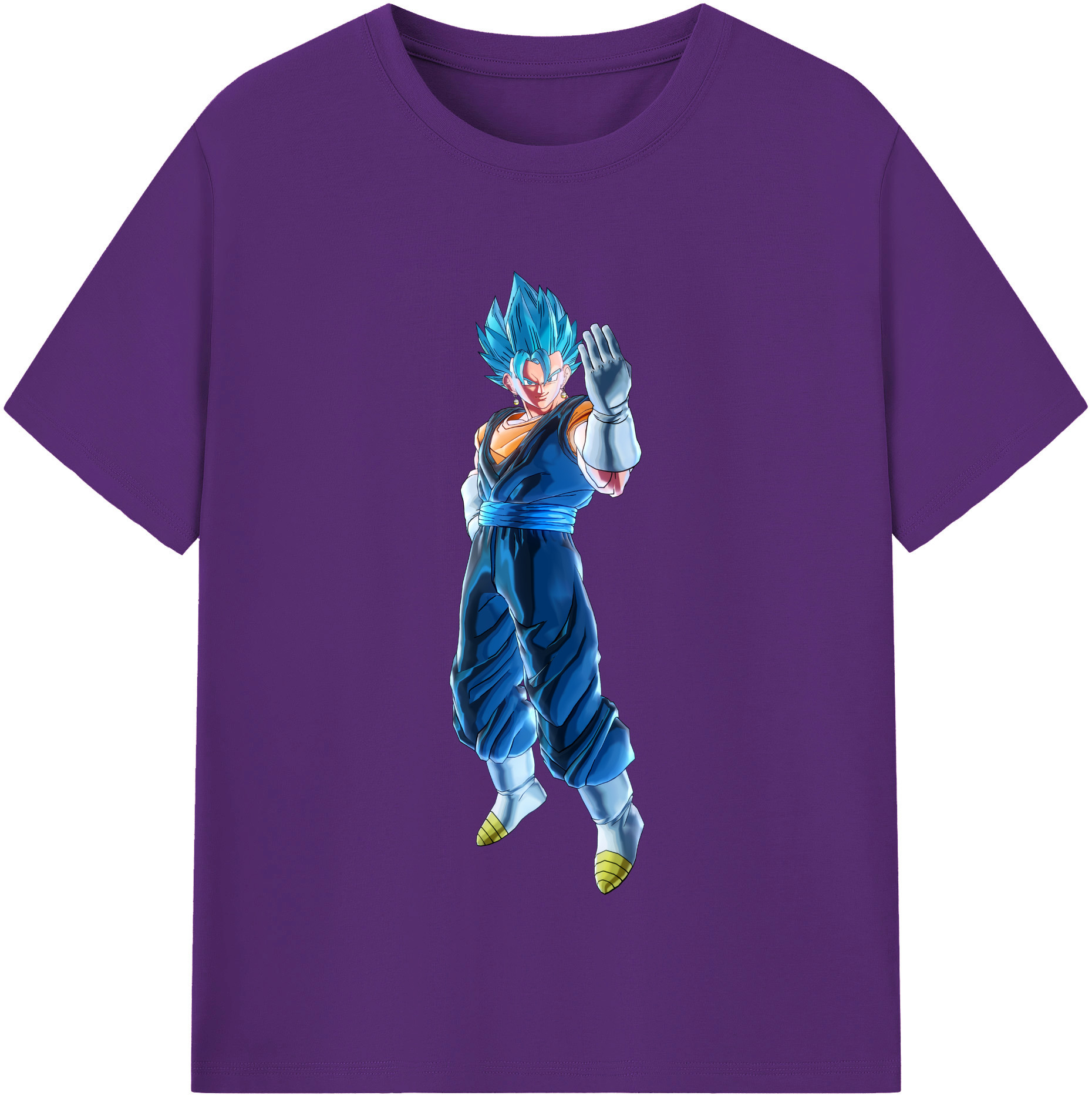 （画像用） ドラゴンボール ベジット DRAGON BALL Vegetto 綿100％半袖Tシャツ（フロントプリント）