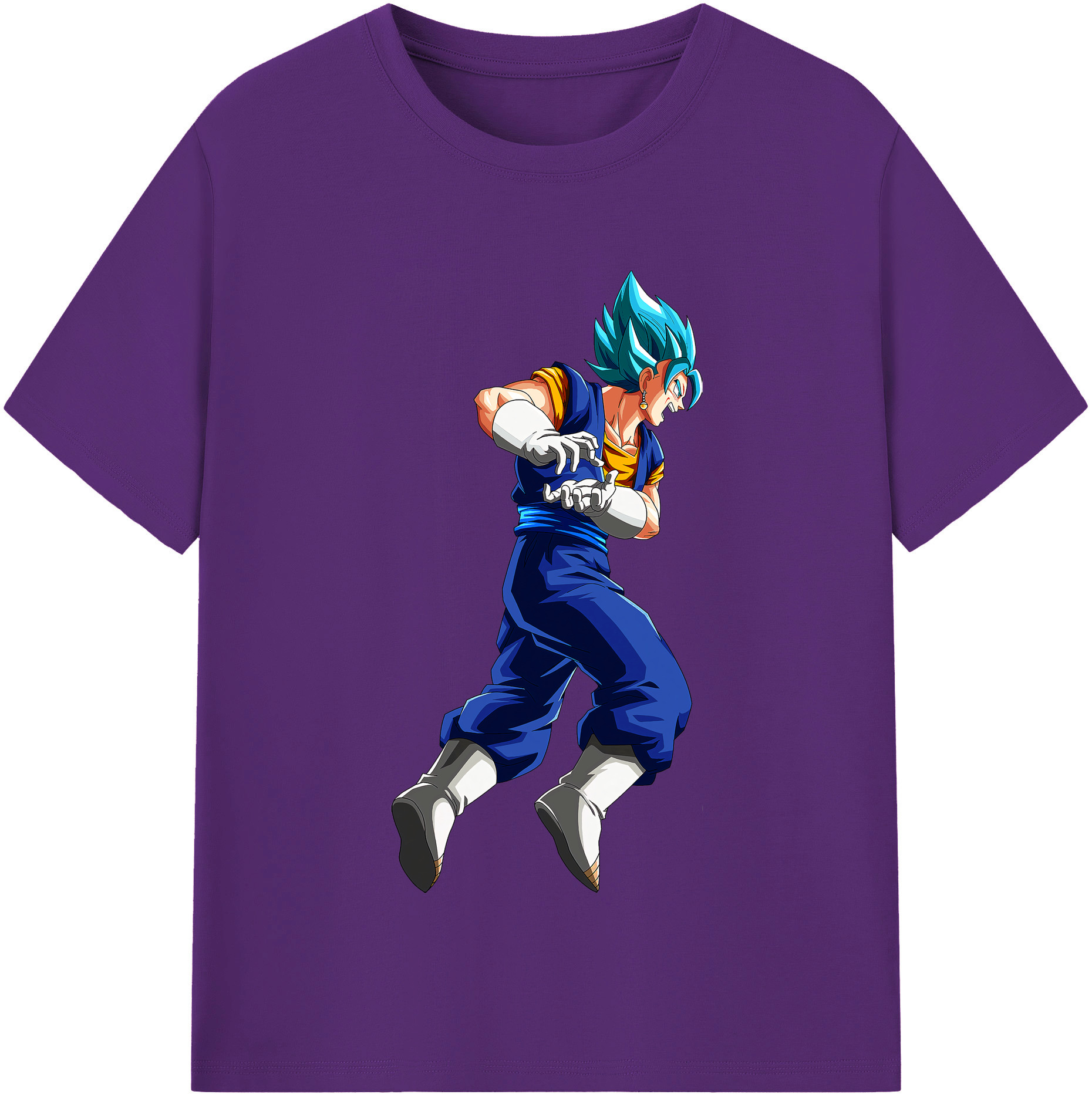 （画像用） ドラゴンボール ベジット DRAGON BALL Vegetto 綿100％半袖Tシャツ（フロントプリント）